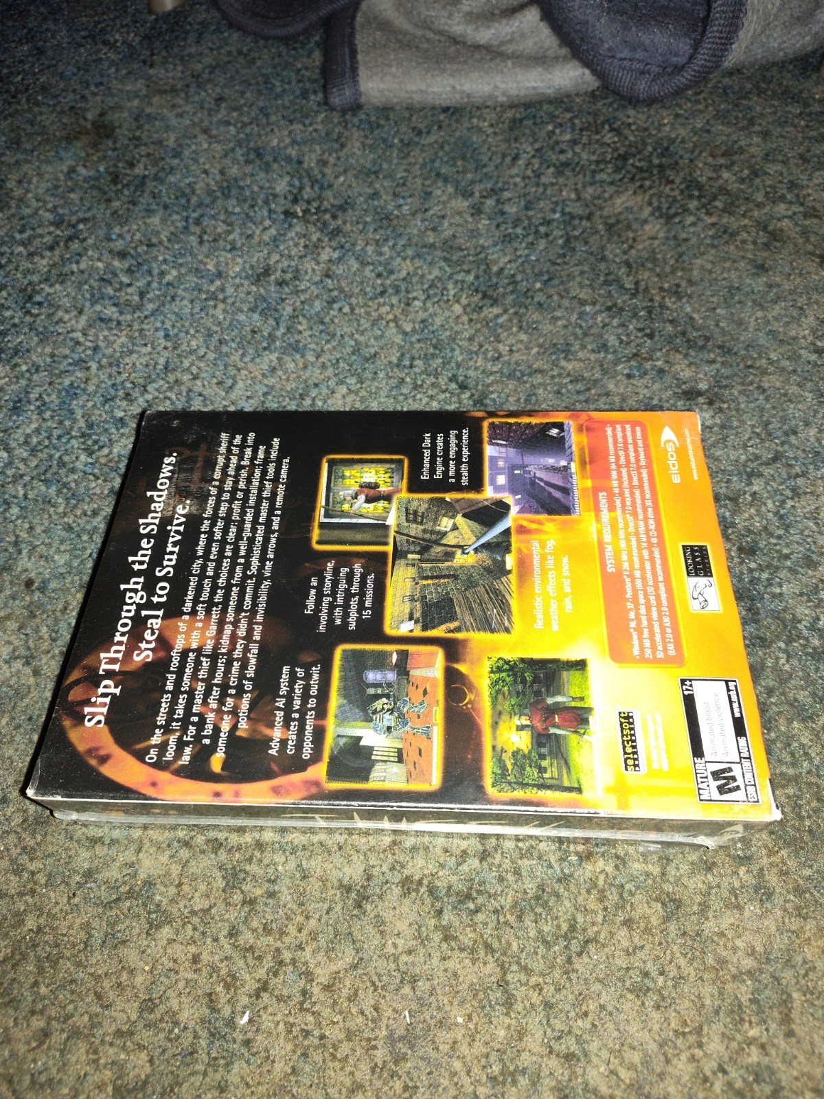 Thief II 2: The Metal Age SMALL BOX (PC 2000) FACTORY SEALED! – RARE! SEE PICS!