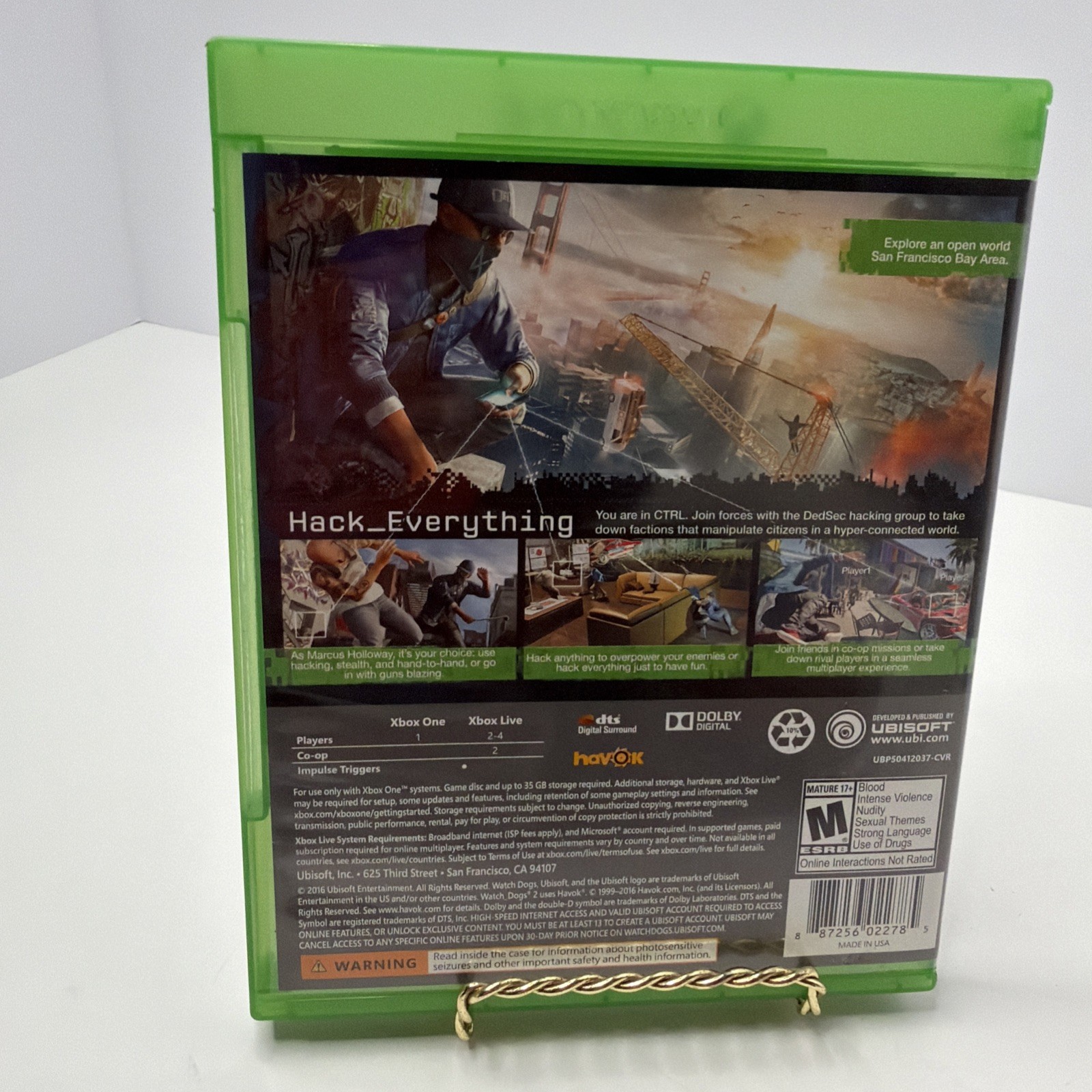 Watch_Dogs 2 For Xbox One Preowned