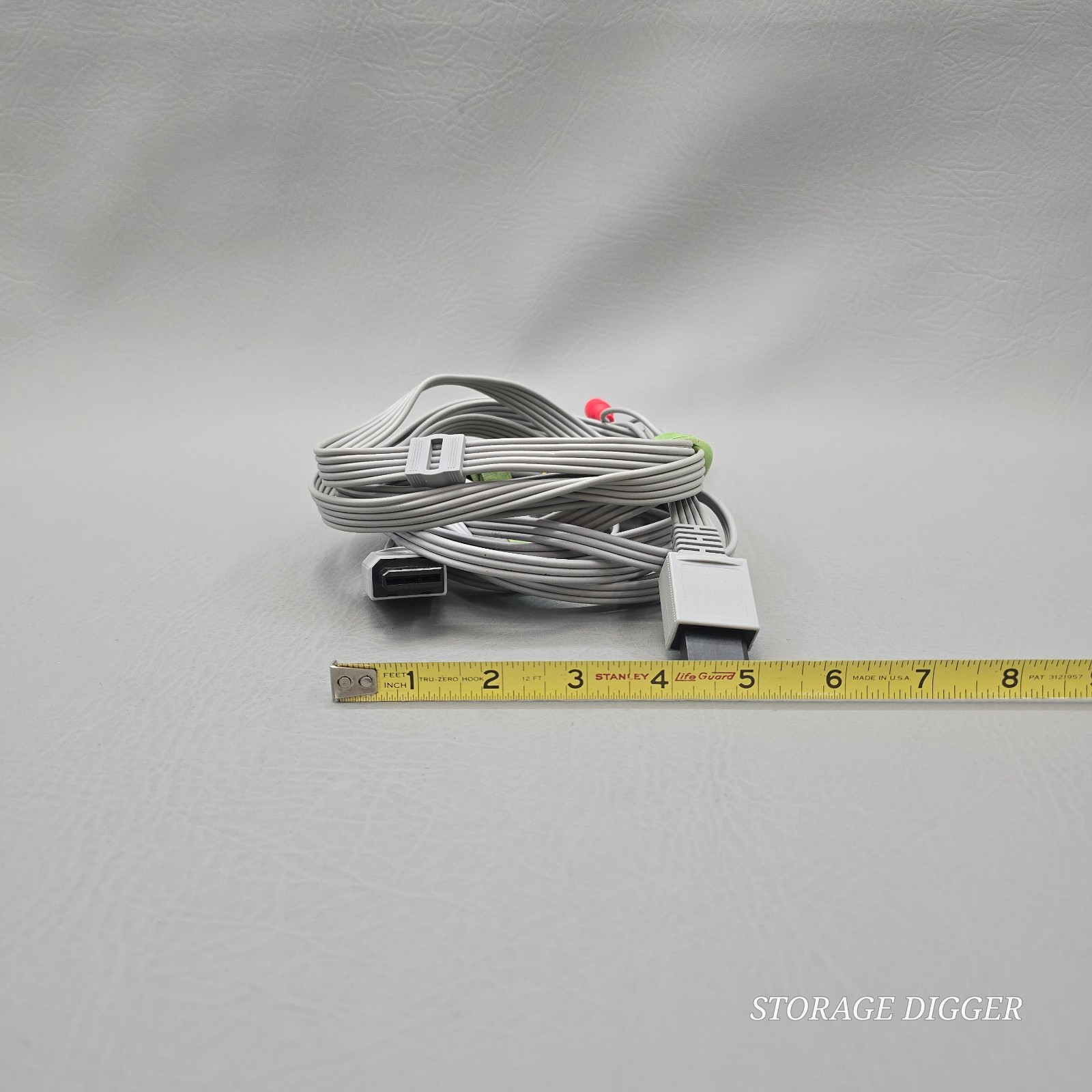 Nintendo Wii U/ Wii AV Cable Component & Composite RCA Video – Lot of 2