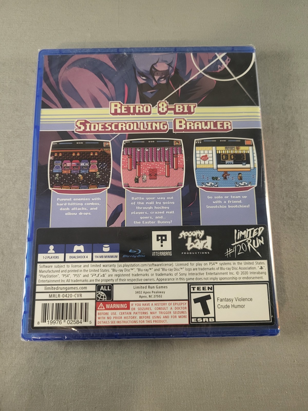 Jay and Silent Bob Mall Brawl Arcade Edition, PS4, Brand New & Sealed!