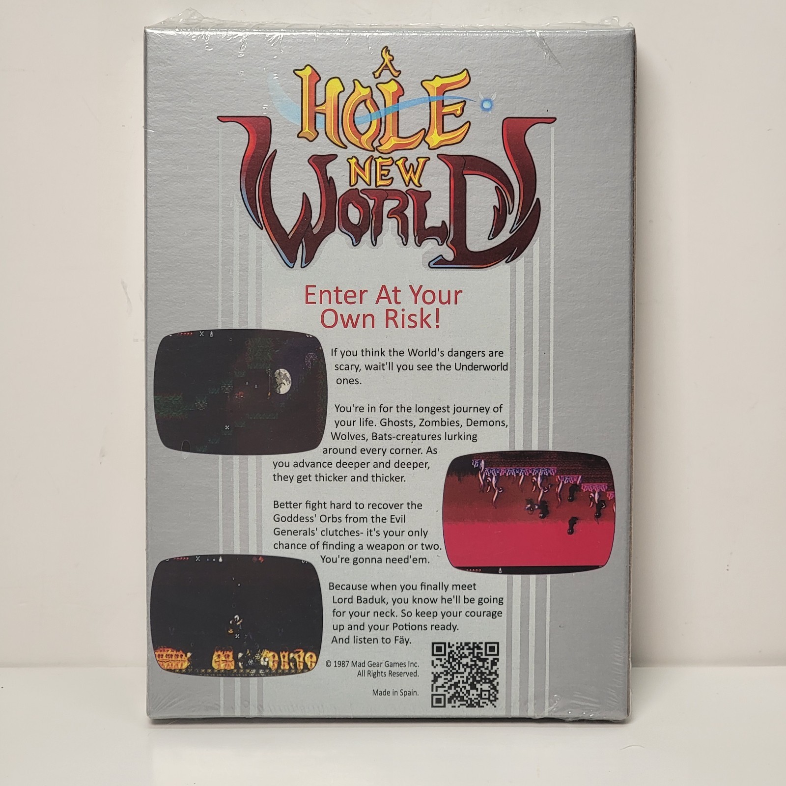 A Hole New World NES Soundtrack Limited Run Games Sealed Brand New