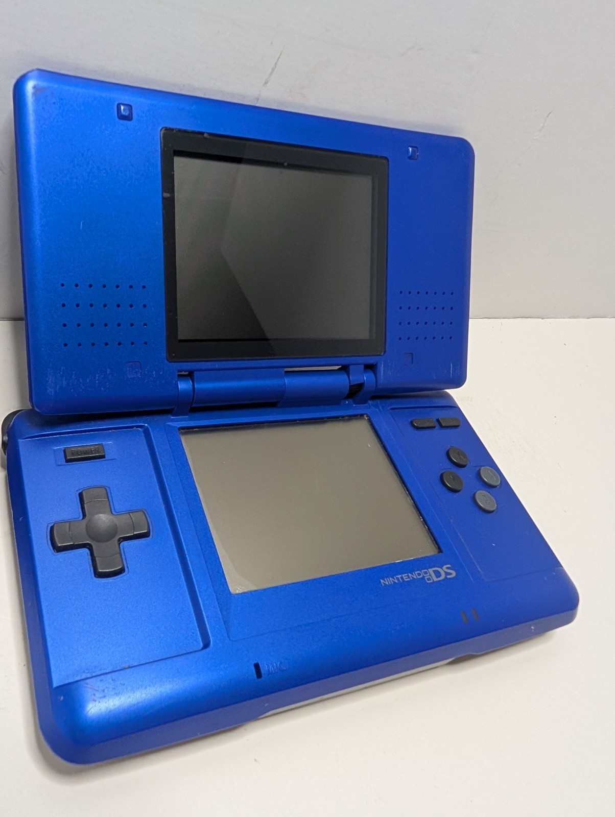 Nintendo DS Original Blue With Charger And GBA Super Mario 3 Read