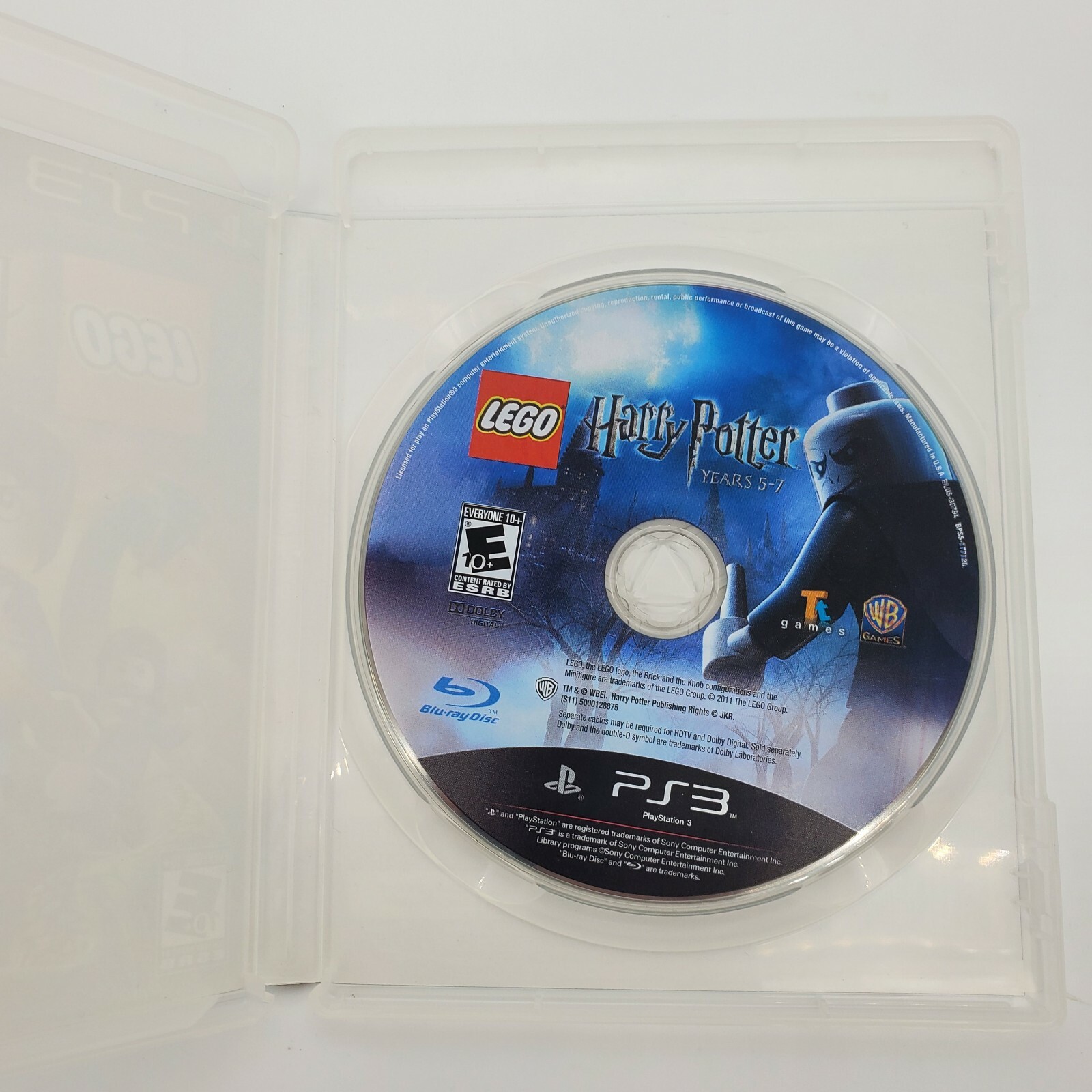 Playstation 3 PS3 Game Lego Harry Potter Years 5-7 In Box