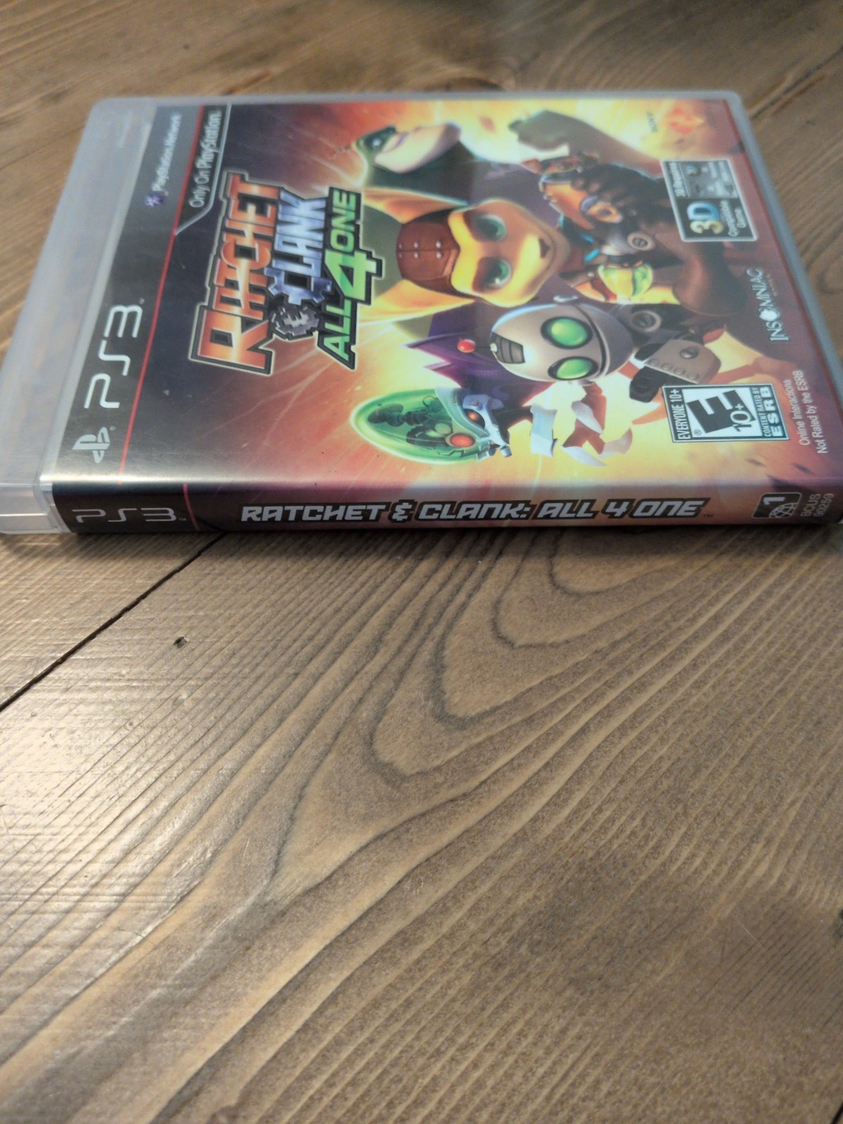 Ratchet And Clank All 4 One Playstation 3 PS3 Complete CIB Reservable Cover