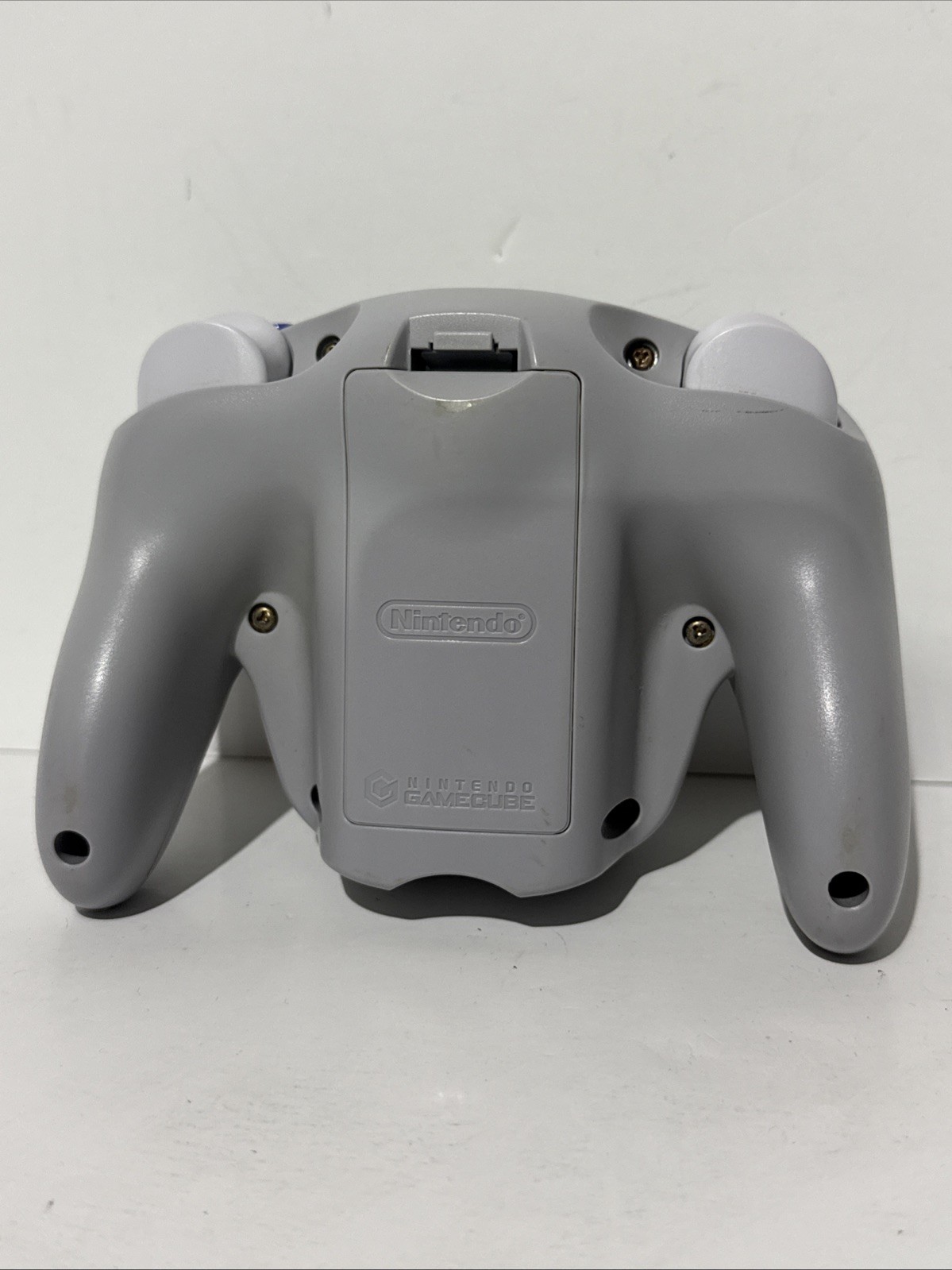 (2) Nintendo GameCube WaveBird Wireless Controllers & Receivers Tested Gray #2