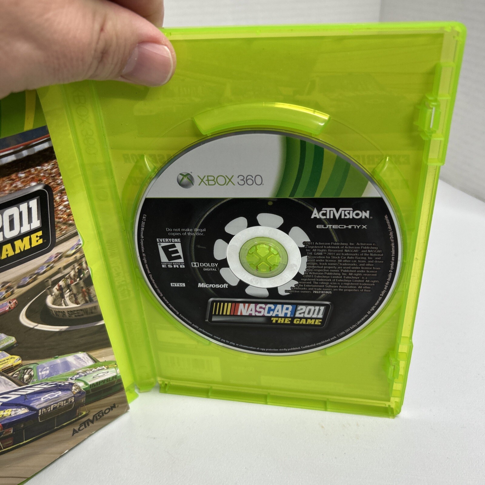 Nascar 2011: The Game Microsoft Xbox 360 Complete CIB Tested Working