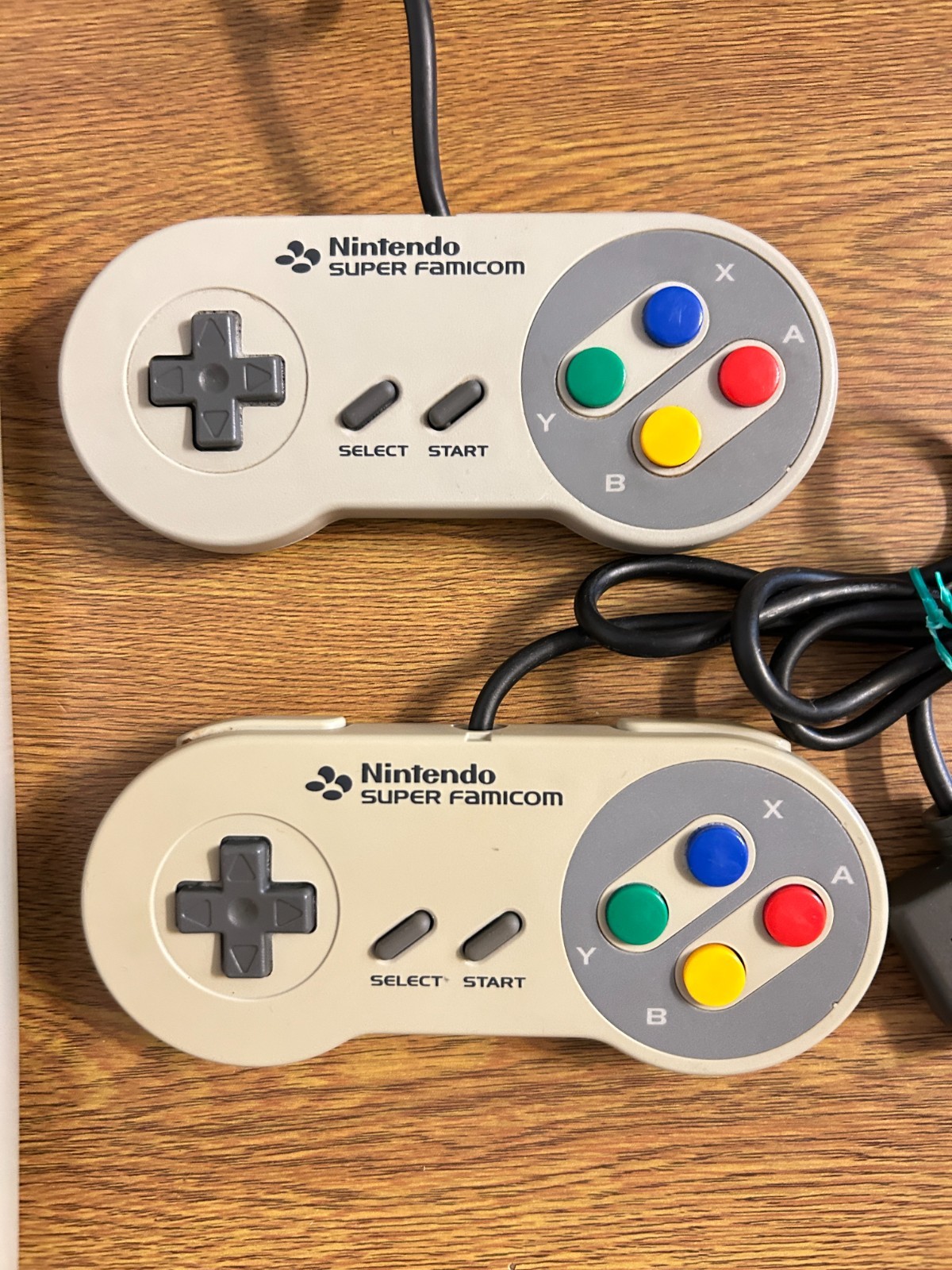 Nintendo Super Famicom Console SHVC-001 + 2 Controllers SFC SNES Japan Tested