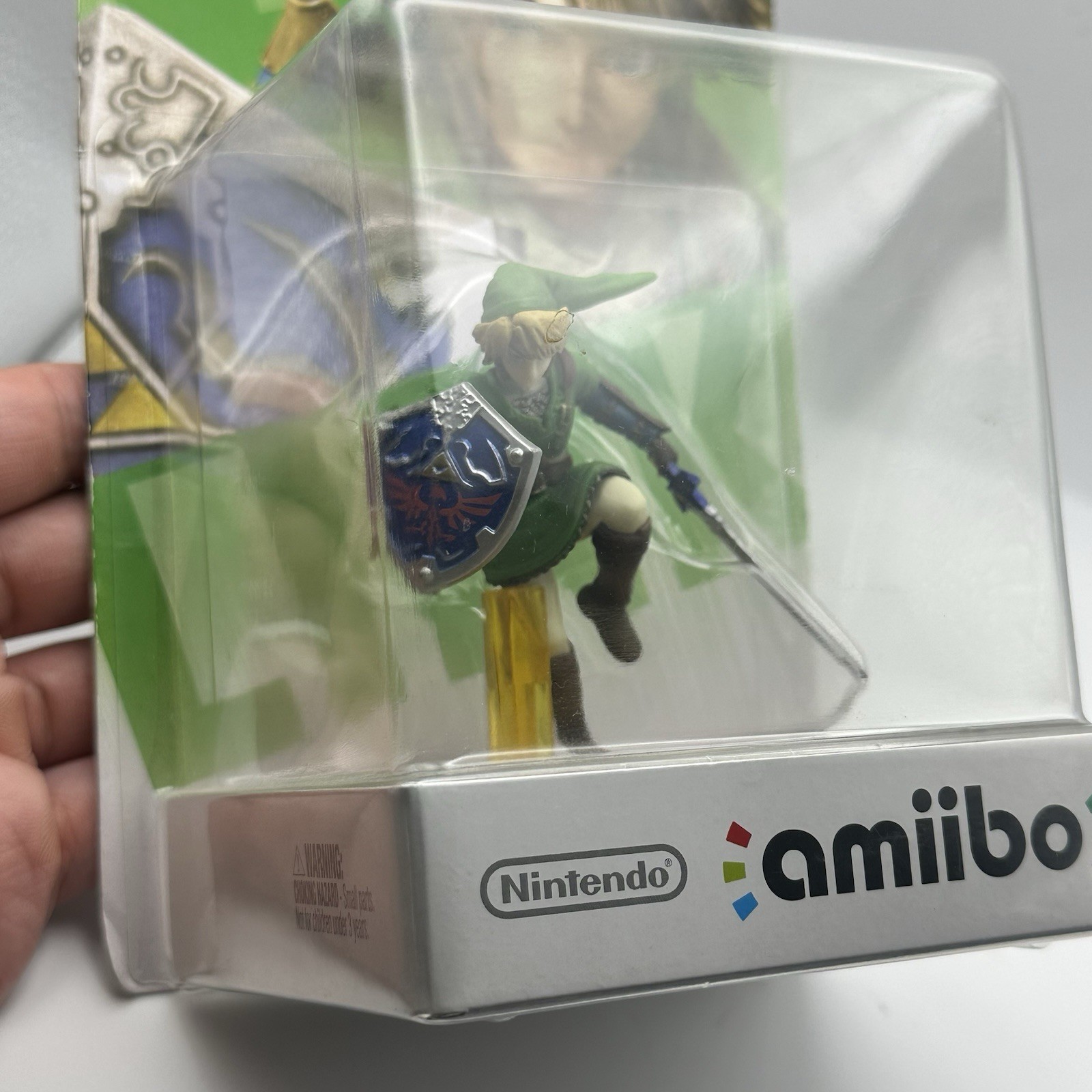 Super Smash Bros Link Amiibo Nintendo Collectible Figure Brand New Sealed READ!