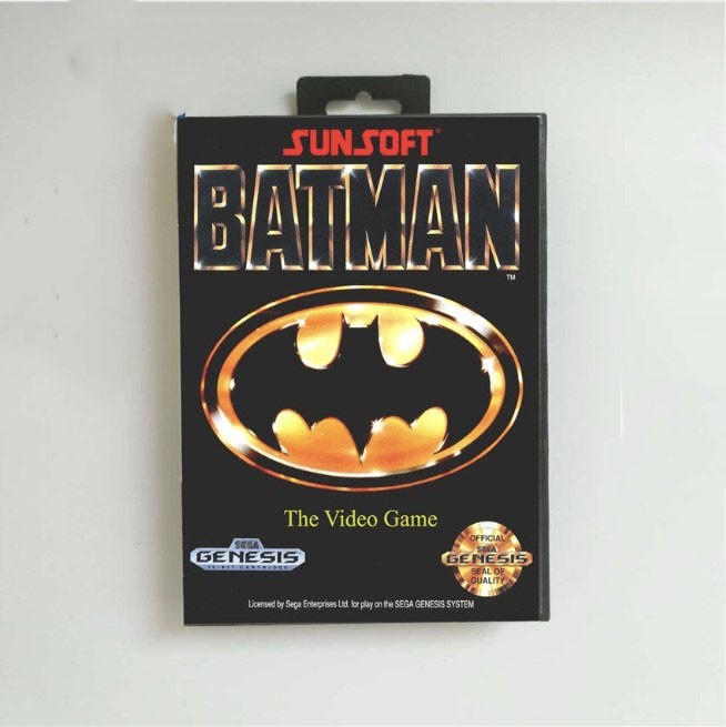 Batman : The Video Game – ROM Video Game Console Card Cartridge for GENESIS