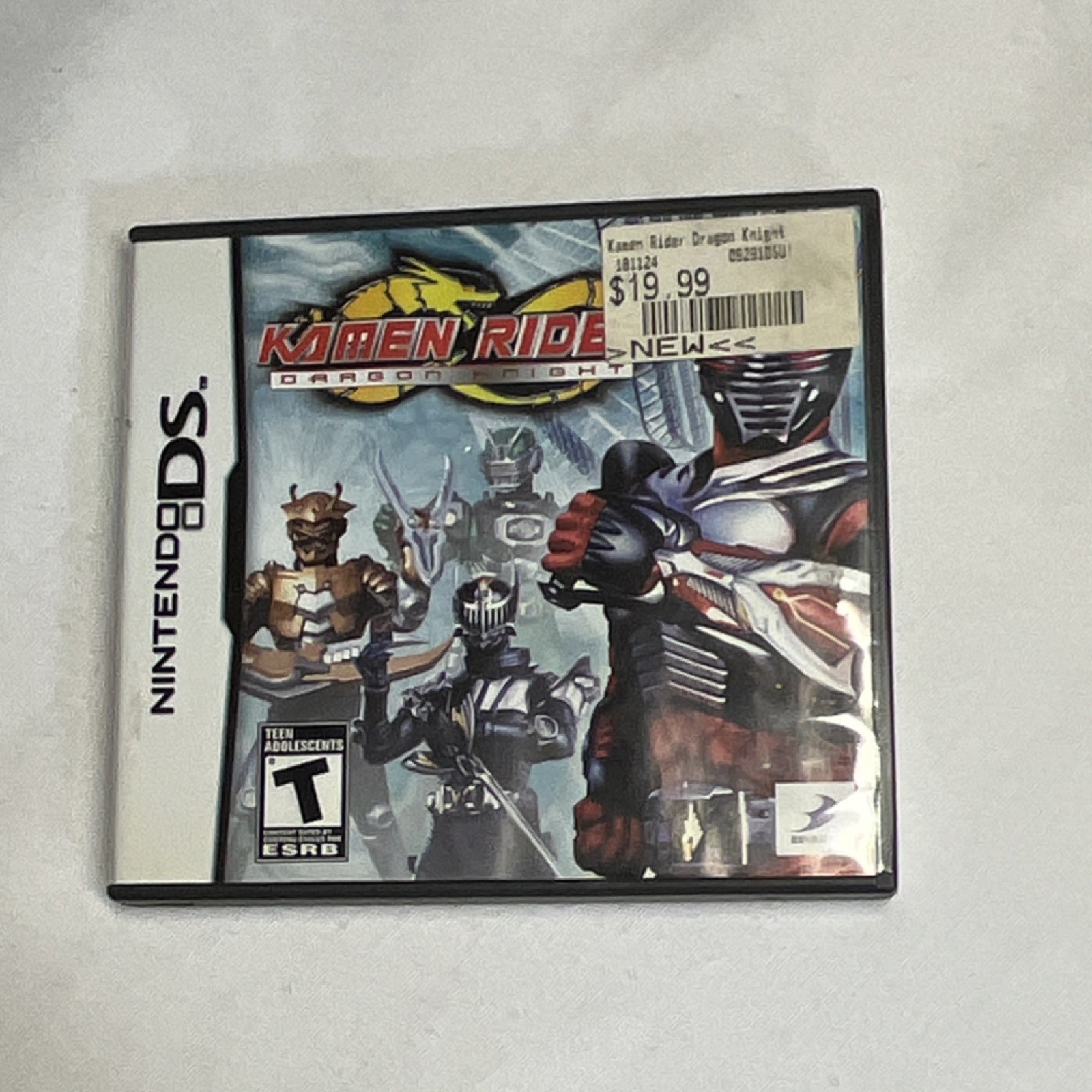 Kamen Rider Dragon Knight Nintendo DS 2009 D3 Publisher with Case, Manual