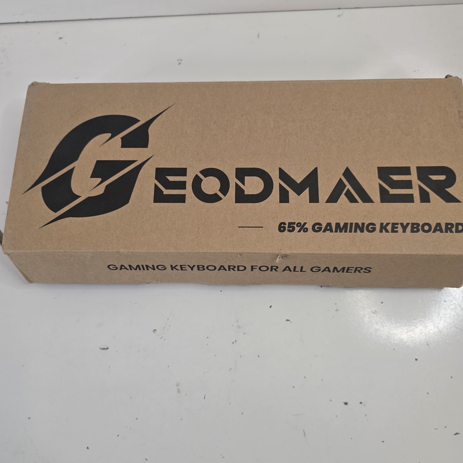 Geodmaer Black Grey 65% Wired Gaming Keyboard