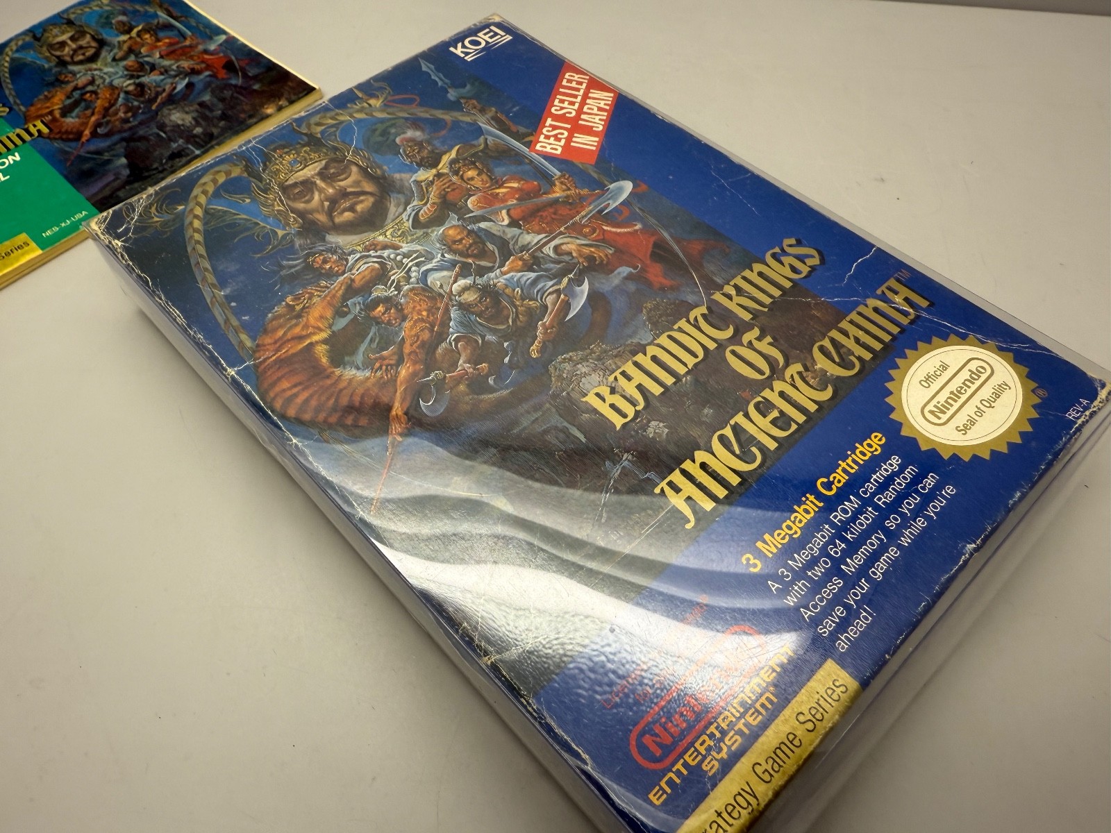 Bandit Kings of Ancient China Box Manual Poster ONLY