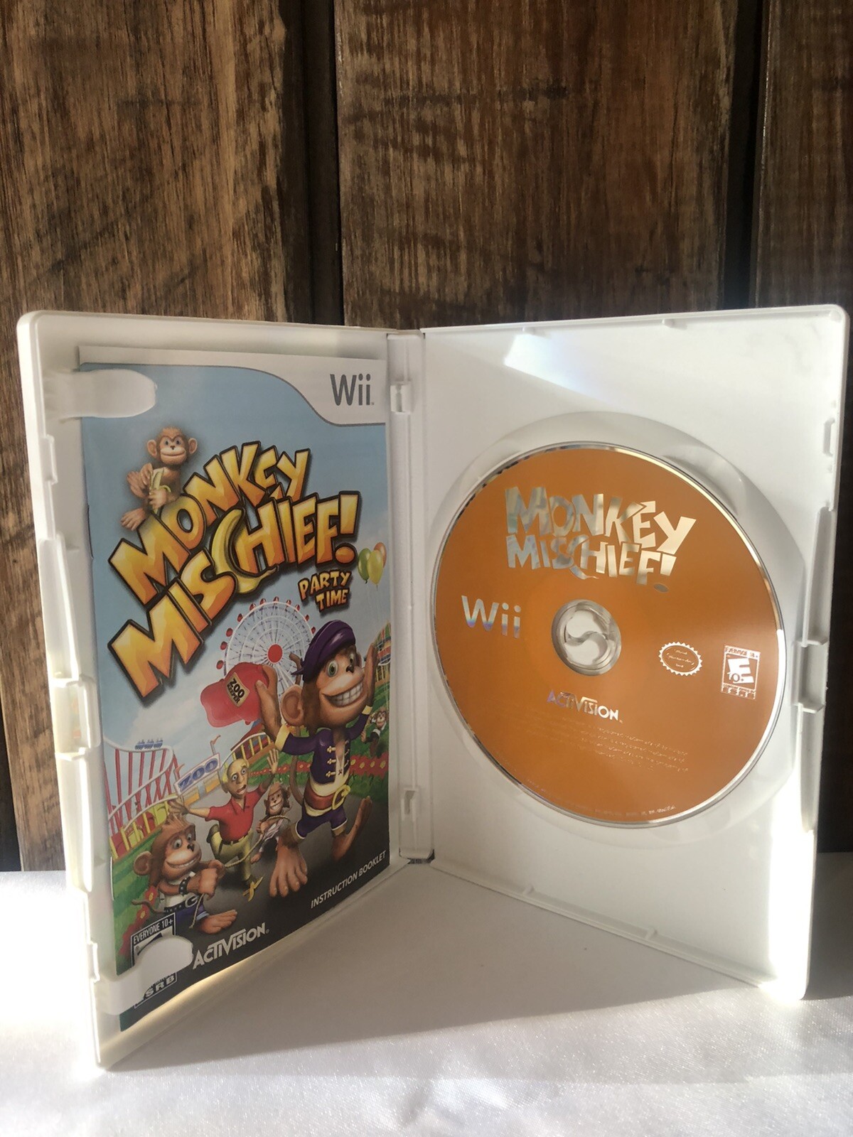 Monkey Mischief: Party Time – Nintendo Wii – Complete With Manual!