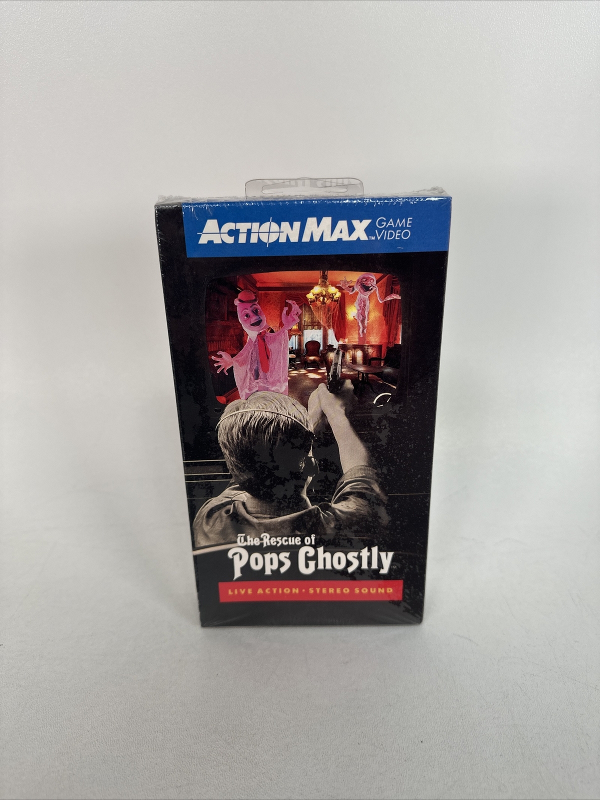 Action Max The Rescue of Pops Ghostly VHS Live Action Video Game- New Sealed