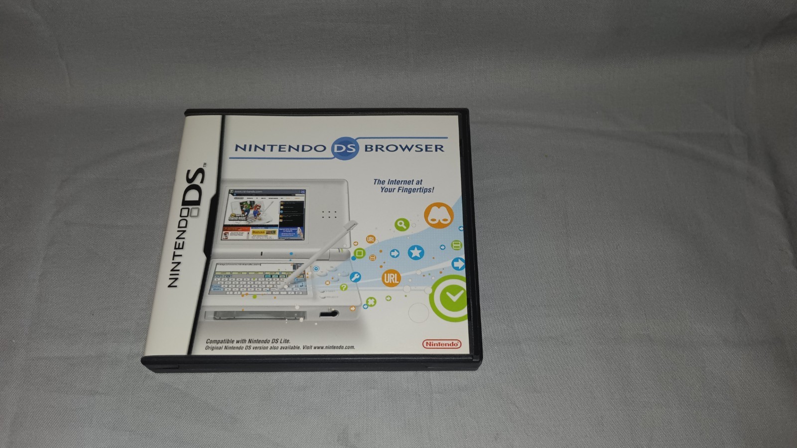 Nintendo DS Browser (Nintendo DS, 2007) With Manuals -No Memory Expansion Pak-