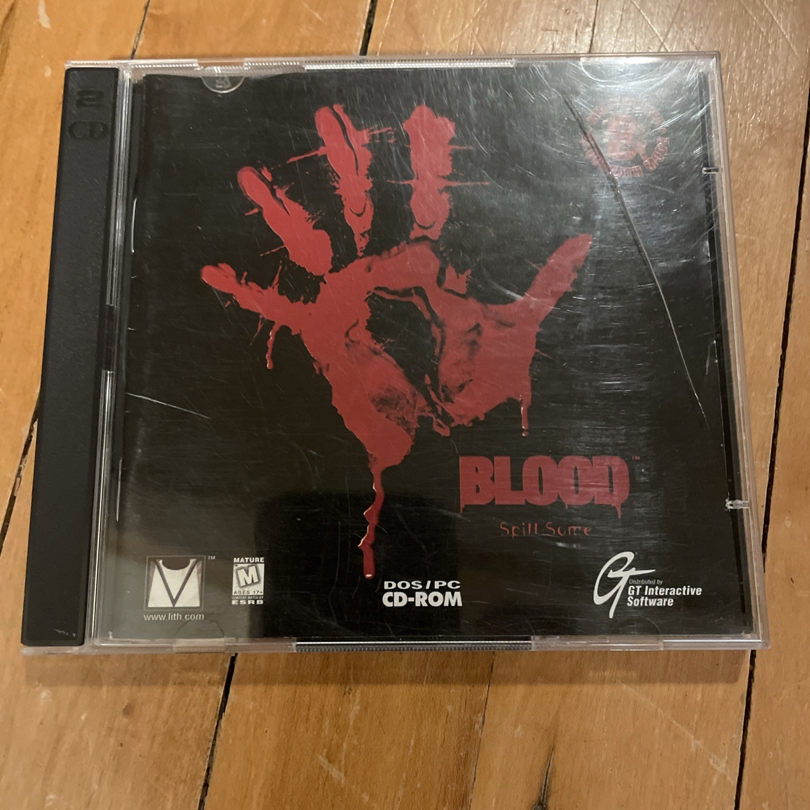 BLOOD DOS PC Video Game GT Interactive Software Classic FPS Multiplayer