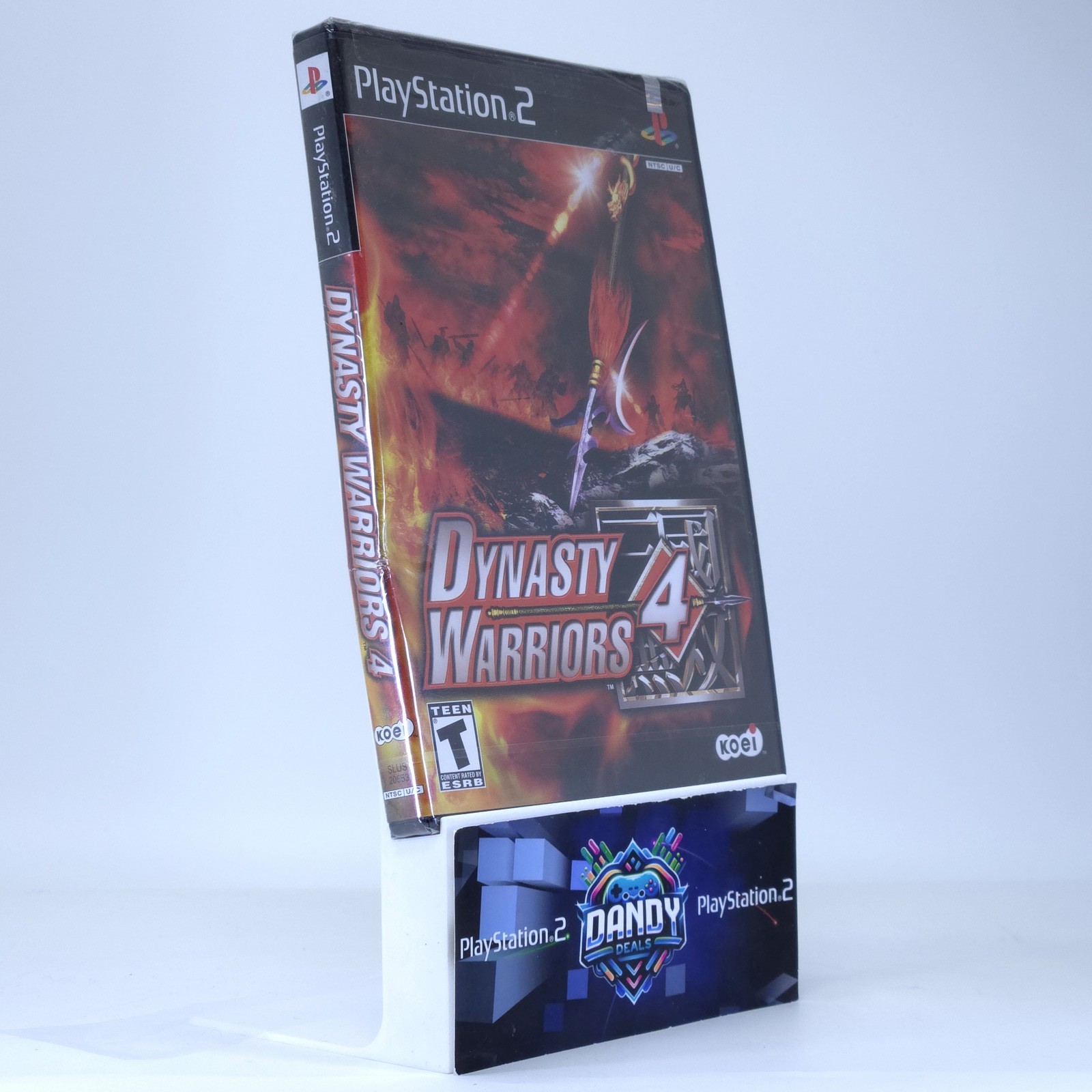 Dynasty Warriors 4 PS2 Black Label | Brand New – Damaged – PlayStation 2
