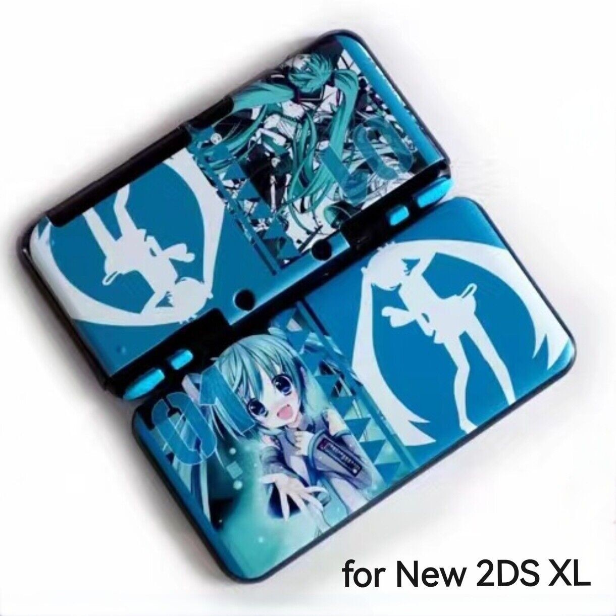 Snap on Case Cover Shell for Nintendo New 2DS XL/LL Double Sides Designs