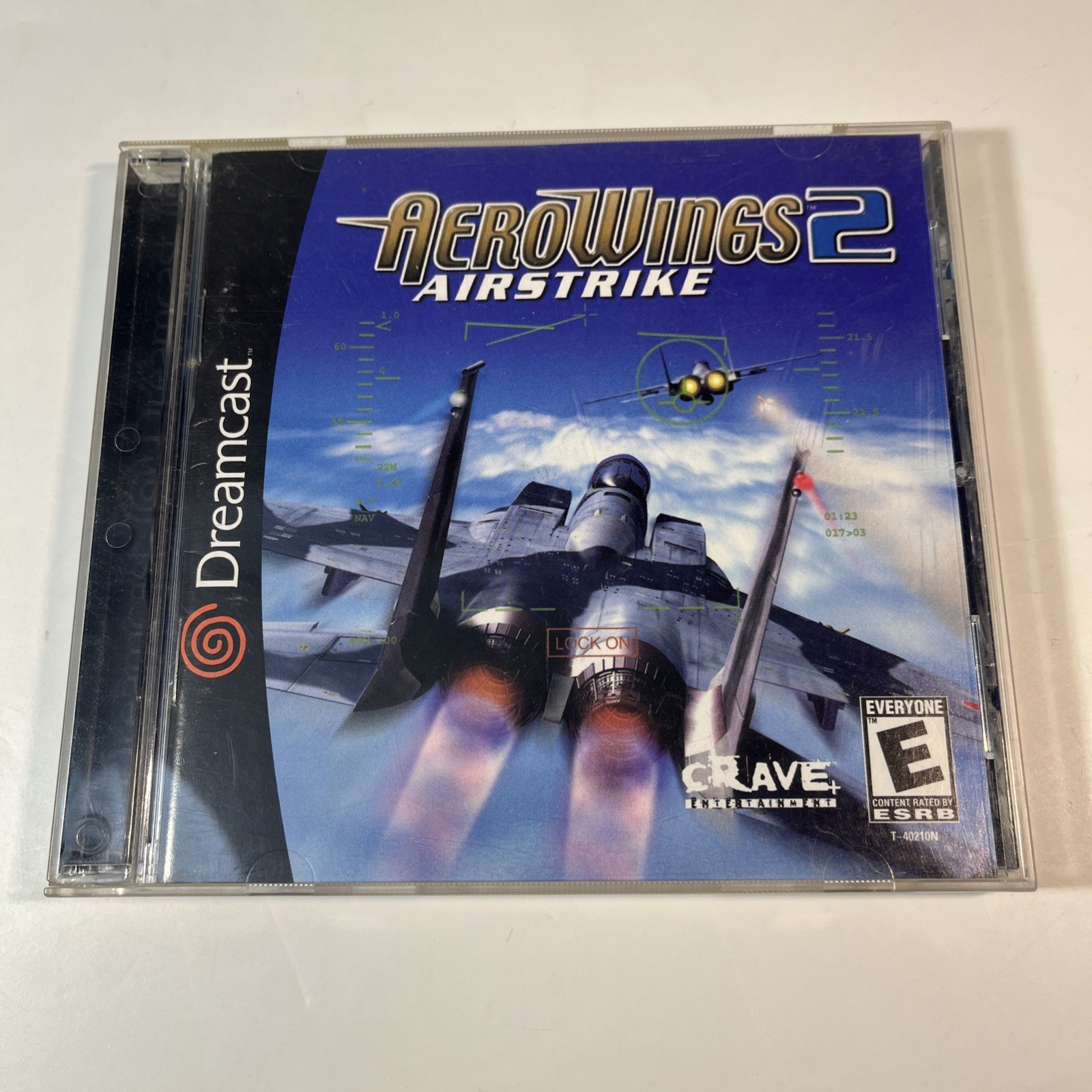 AeroWings 2: Air Strike (Sega Dreamcast, 2000) CIB Complete – Tested & Working