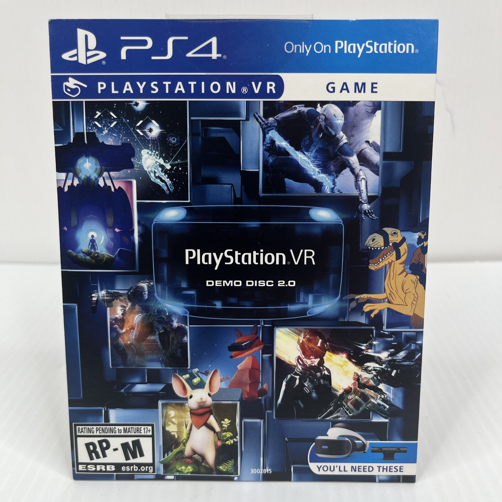 PlayStation VR Demo Disc 2.0 PS4 PSVR (US version) NEW and UNOPENED