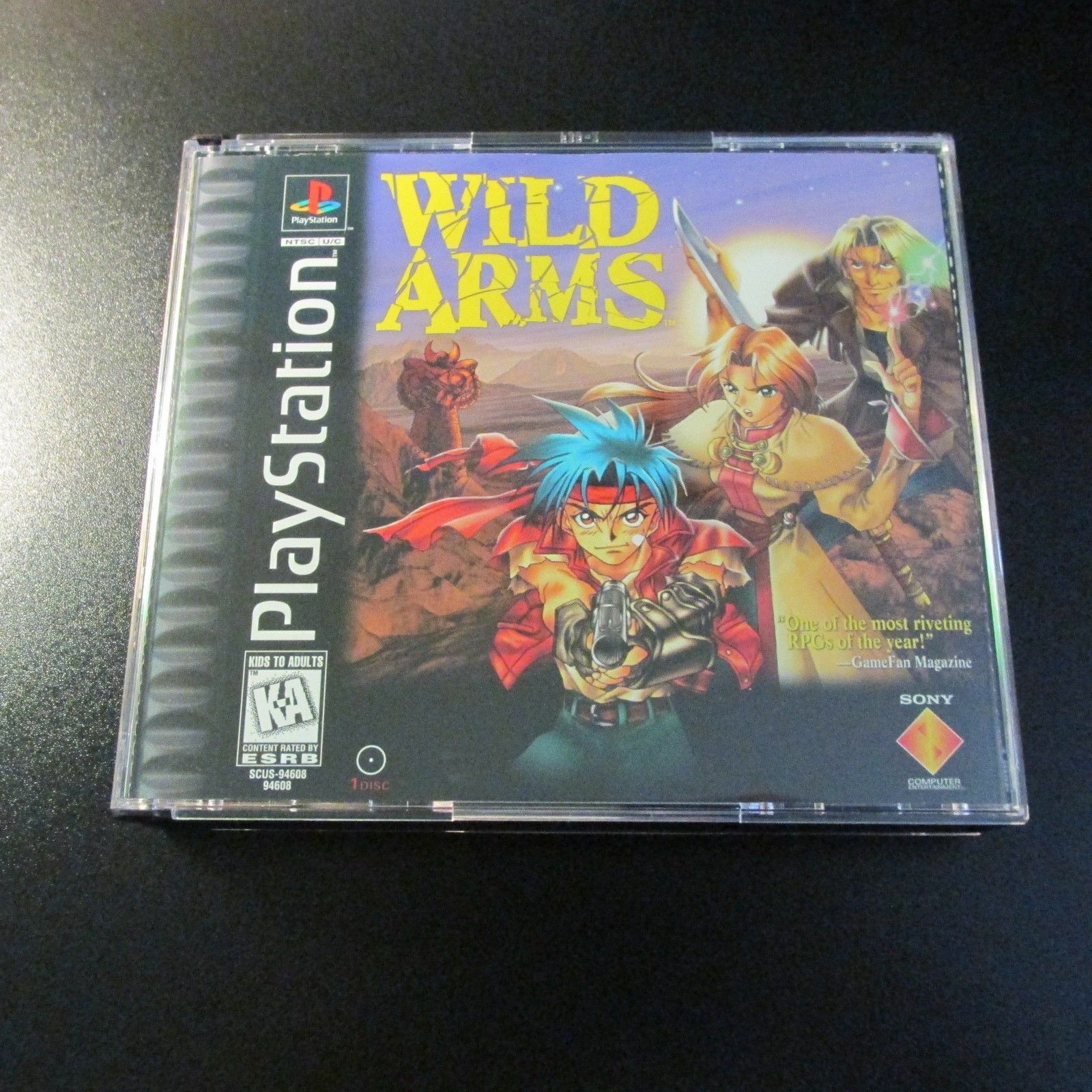 Wild Arms (SONY PlayStation 1, 1996) PS1 PSX PSOne COMPLETE NEW PRISTINE MINT