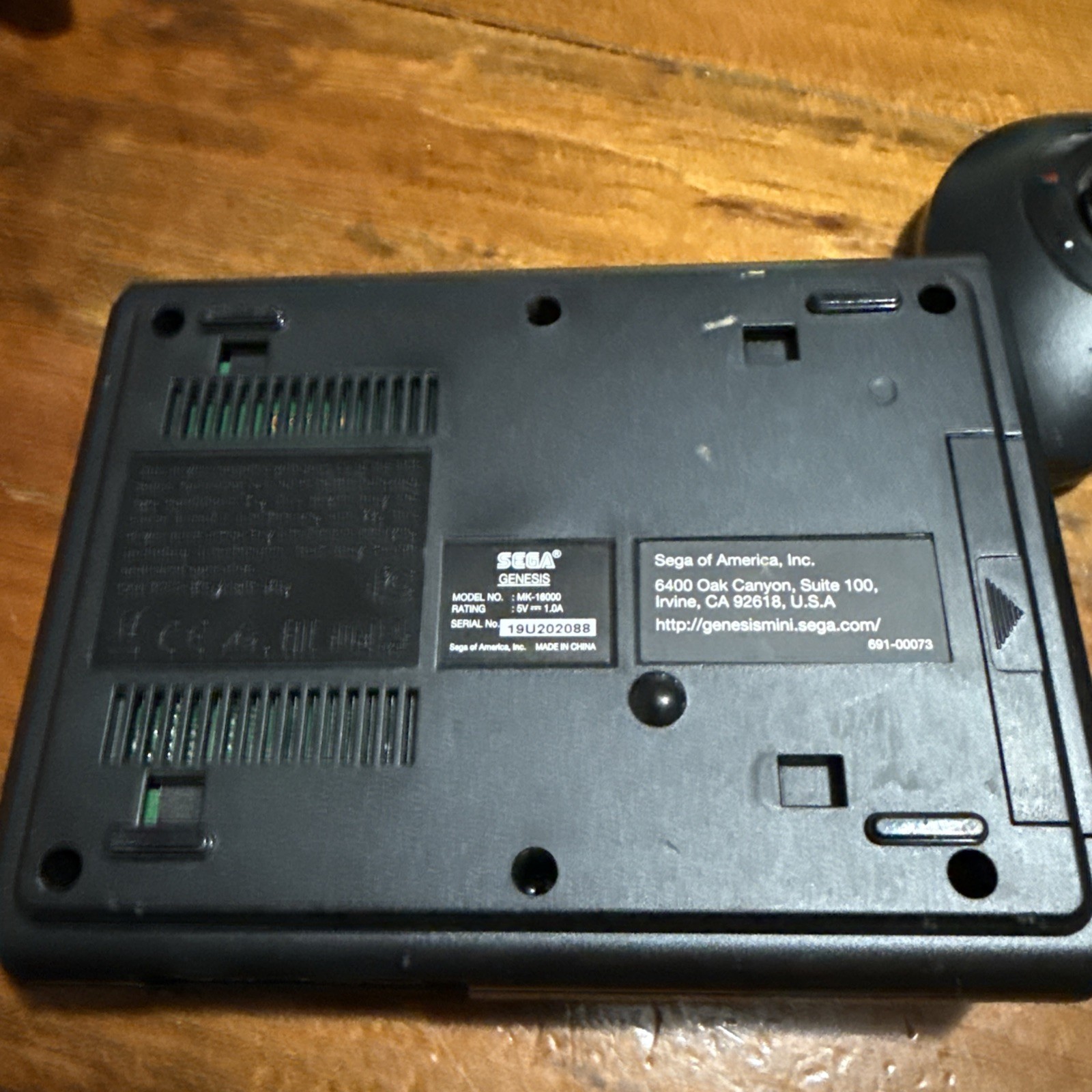 Used SEGA Genesis MK-1600 16-BIT Mini Console Controllers Tested With Extras