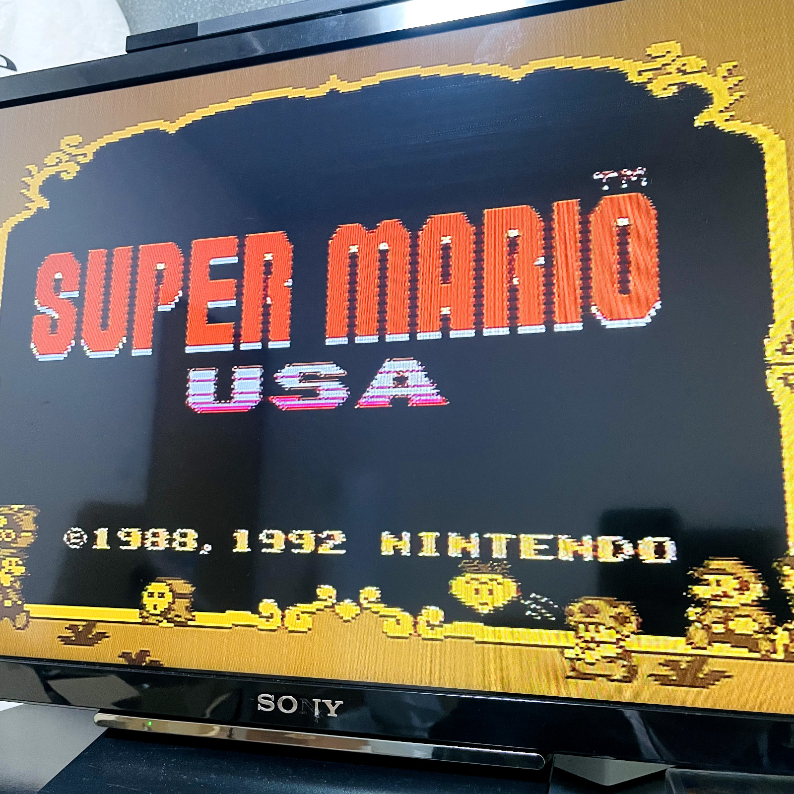 Super Mario USA Nintendo Famicom NES 1992 HVC-MT Japanese Version Action Rare