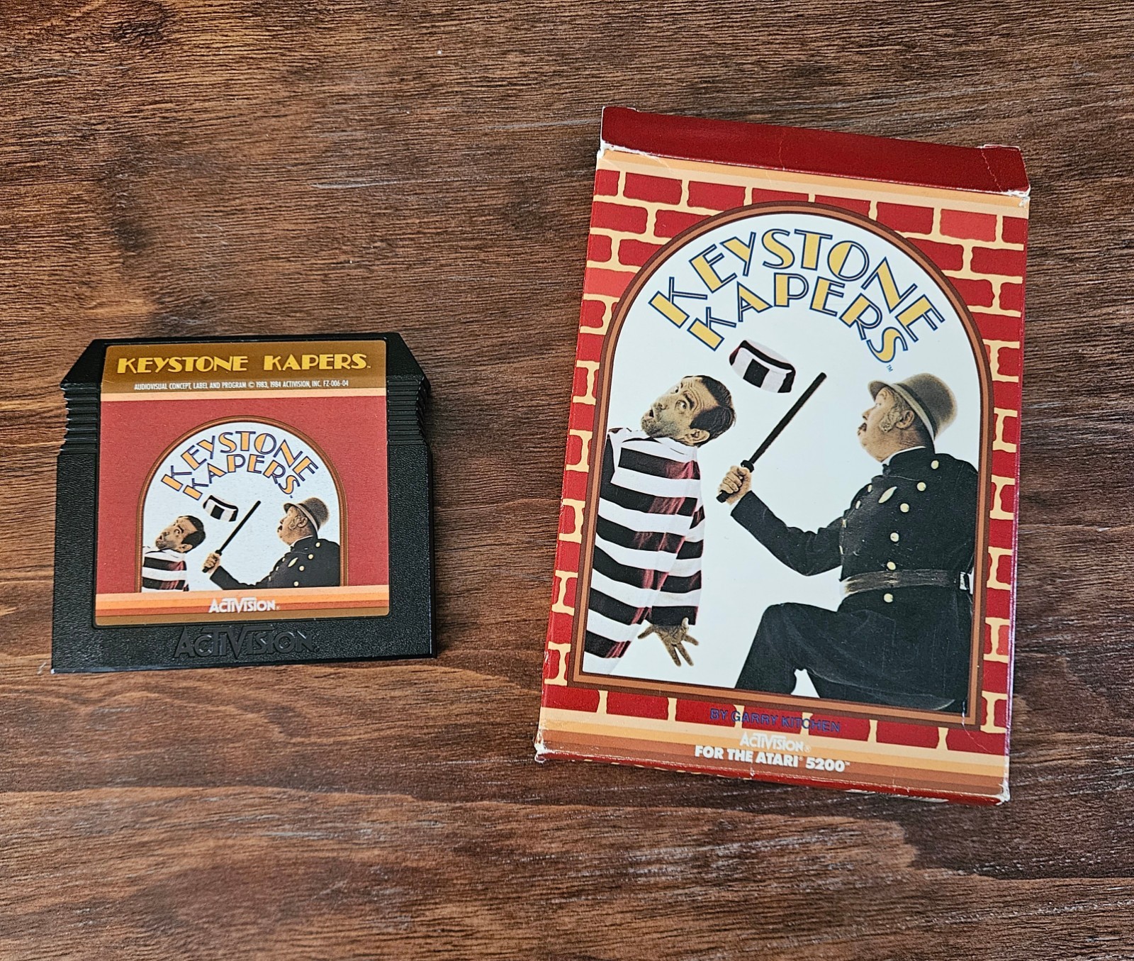 Activision Keystone Kapers & River Raid Atari 5200 Lot