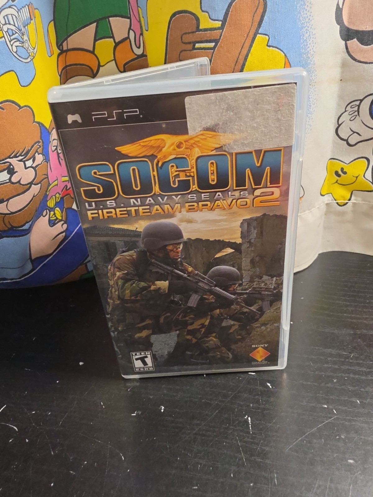 Socom: U.S. Navy Seals Fireteam Bravo 2 Sony PSP Complete Fast Shipping! Tested!