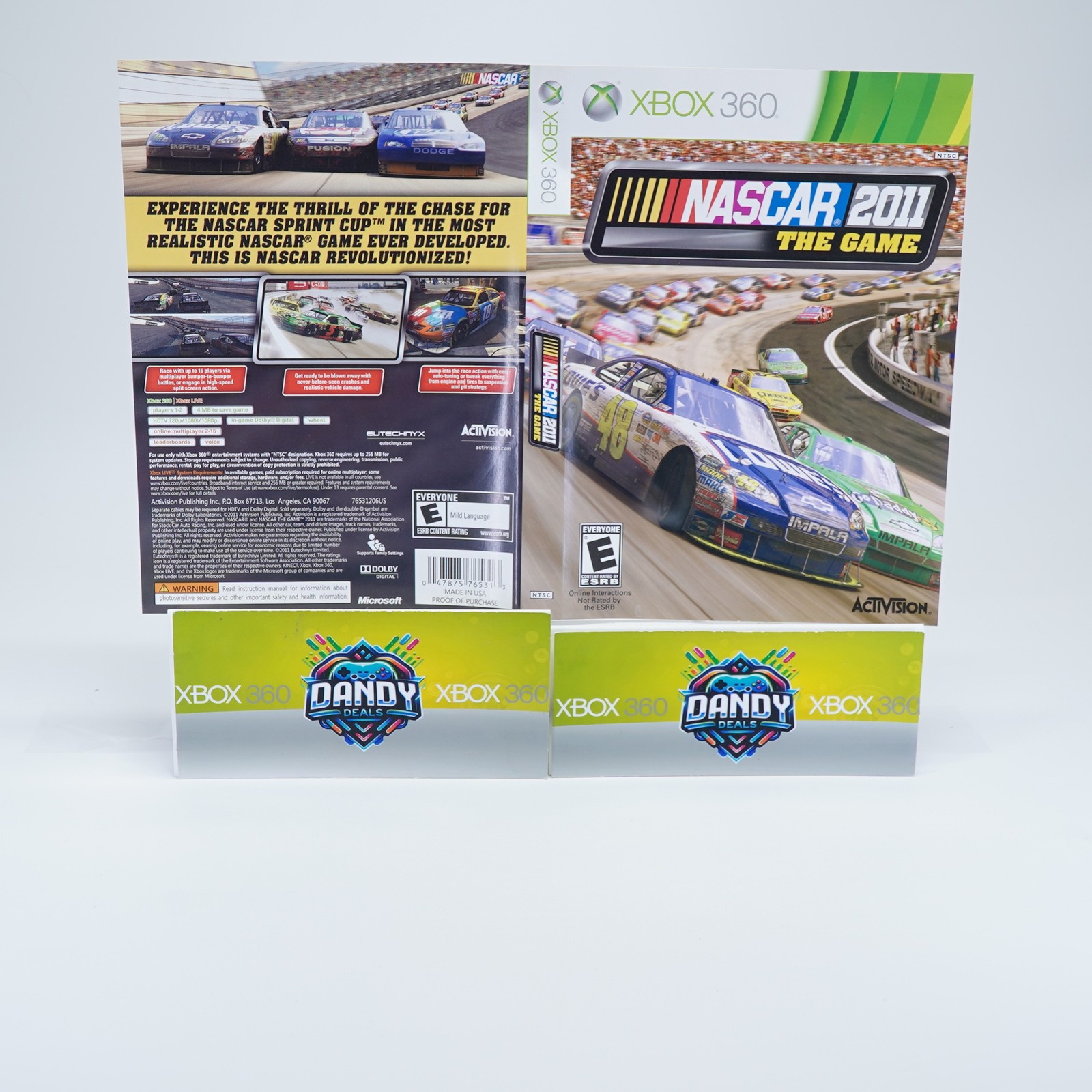 NASCAR The Game 2011 CIB W/ Manual – Xbox 360