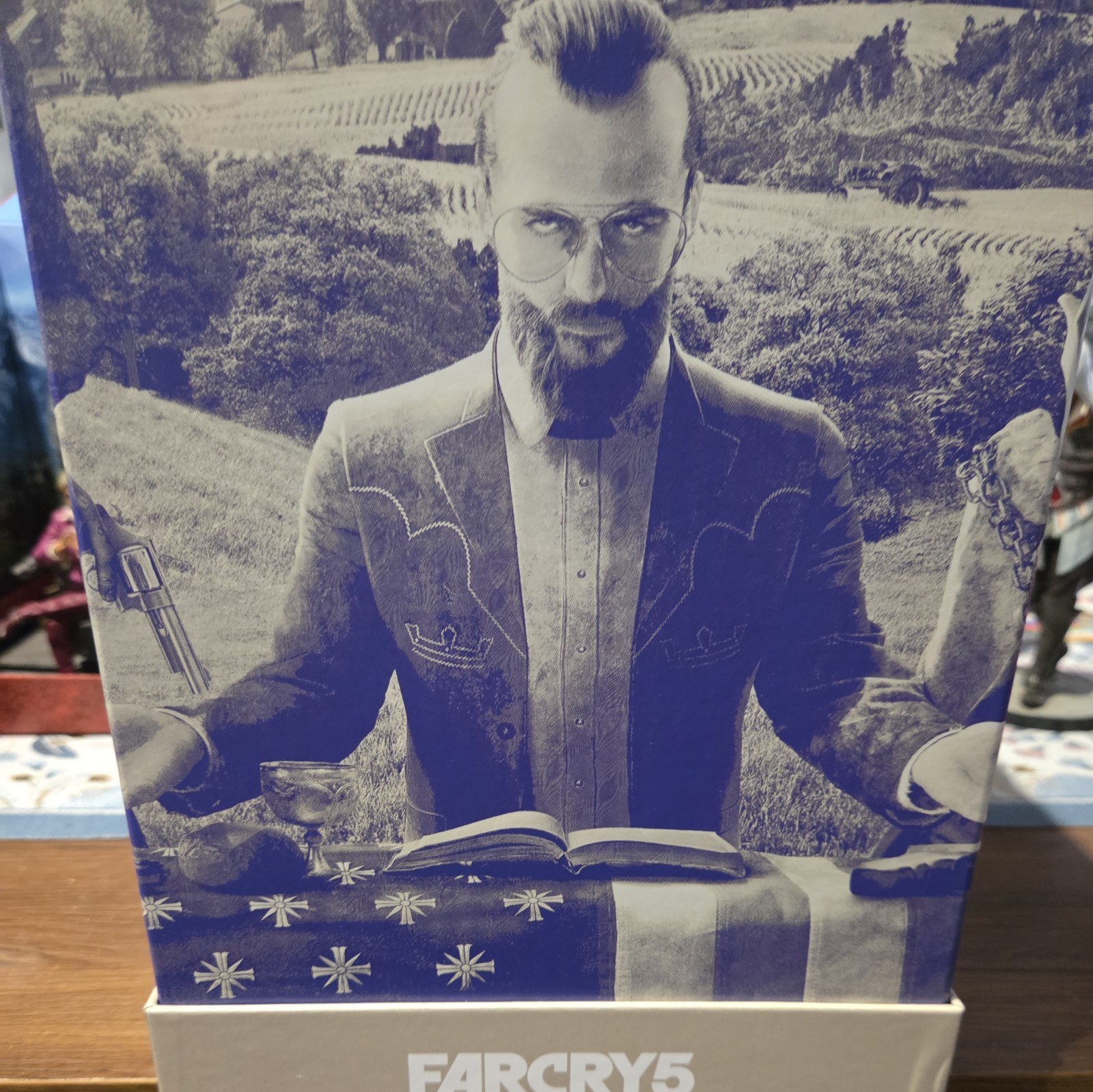 Far Cry 5 Father Collectors Edition Joseph Seed Figure Statue Video Game Ubisoft