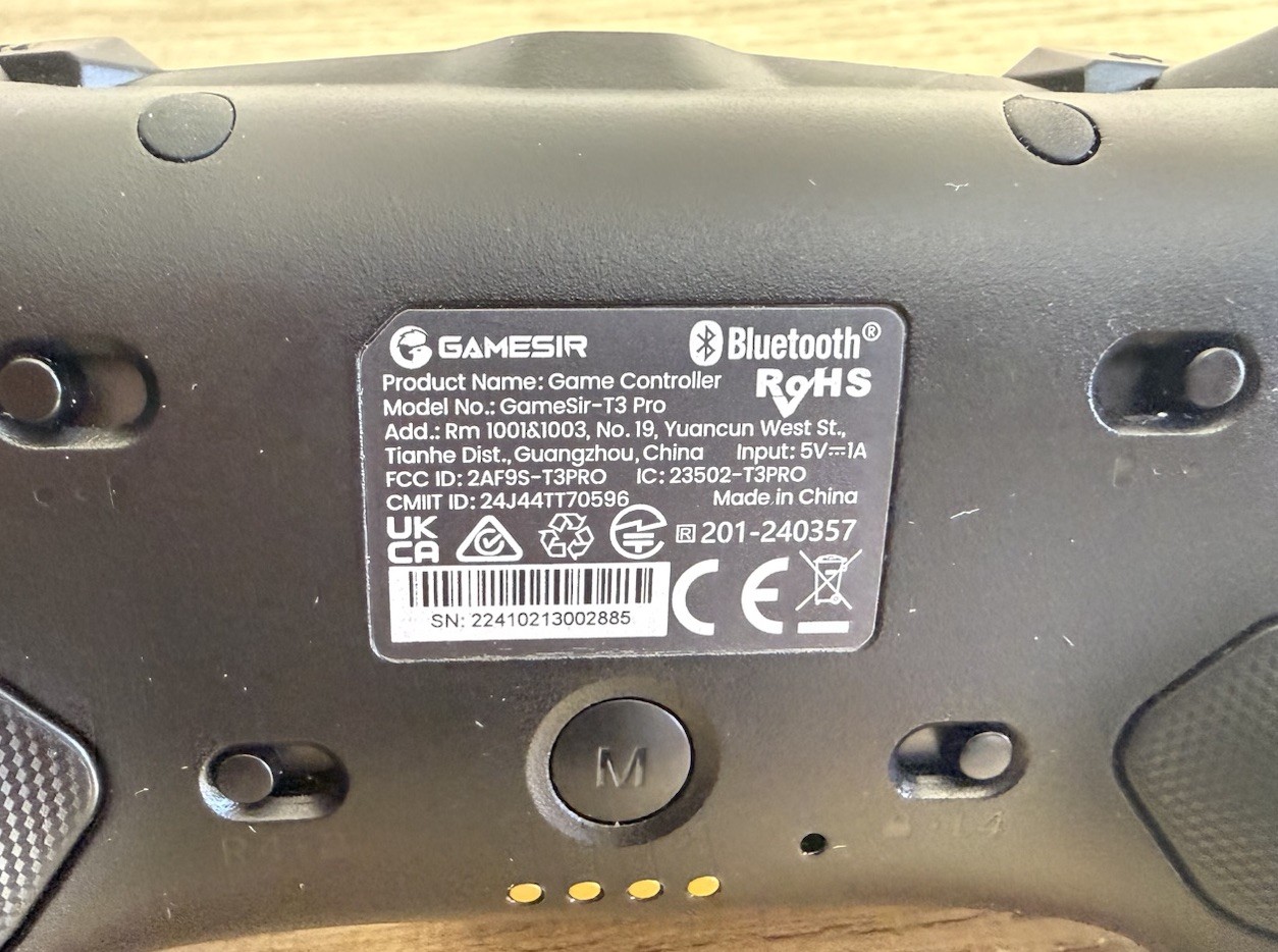 GameSir T3 Pro Wireless Bluetooth Multi-Platform Game Controller For Parts