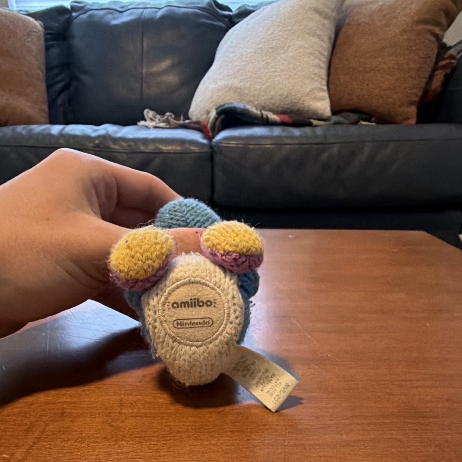 Nintendo amiibo Yoshi’s Woolly World Light Blue Yarn Yoshi Plush Doll