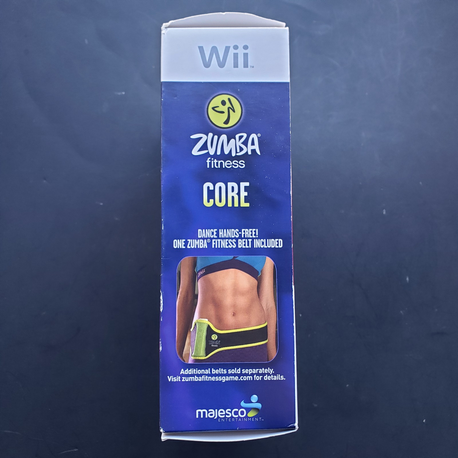 Zumba Fitness Core (Nintendo Wii 2012) Box Set w/ Remote Holder Fitness Belt New