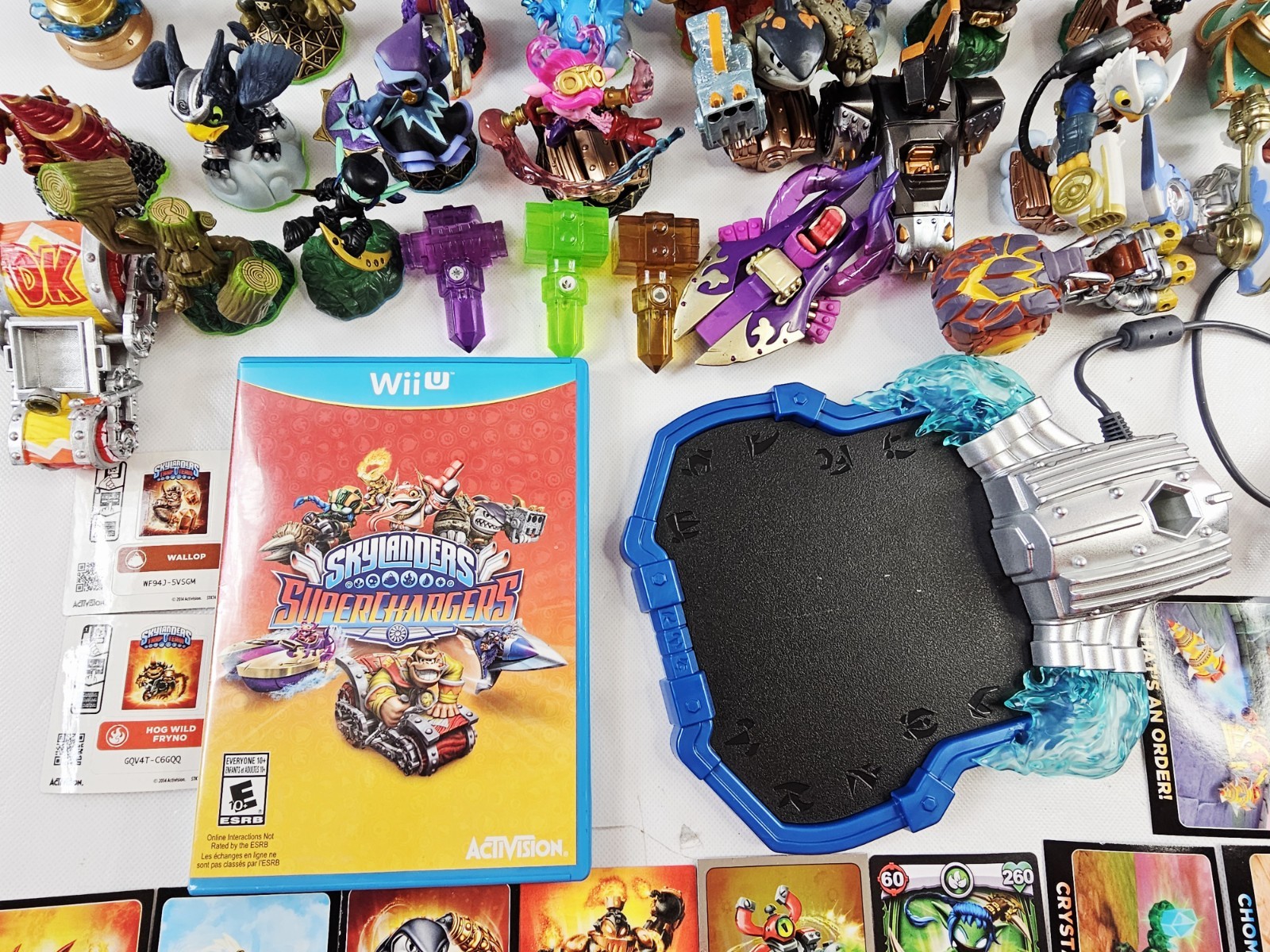 Skylanders Lot Figures Vehicles Trap Team Giants Swap Force Super Chargers Wii U