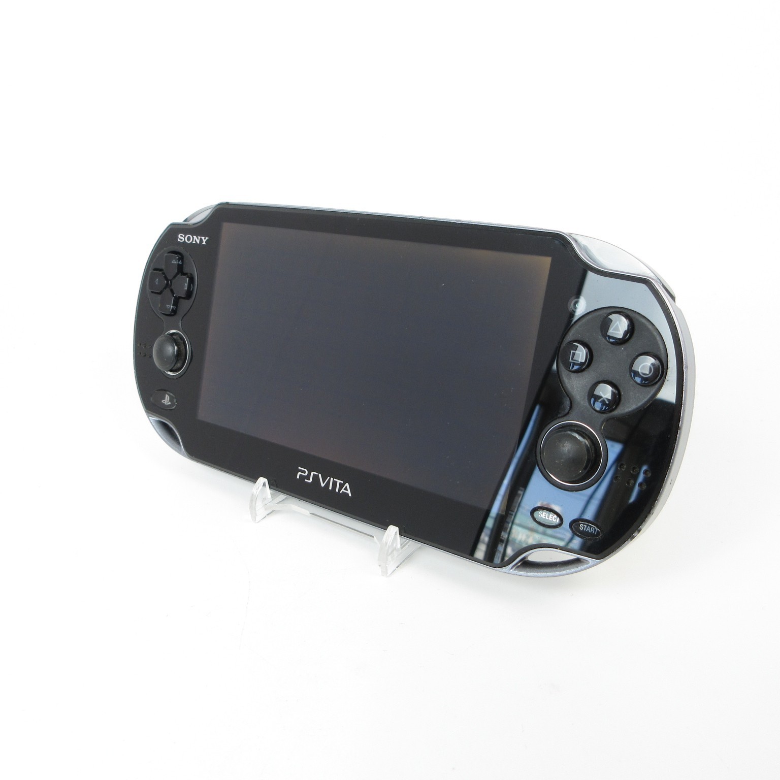 【Very Good】Sony PS Vita PCH-1000 Crystal Black Wi-Fi Model Console only #RET0311