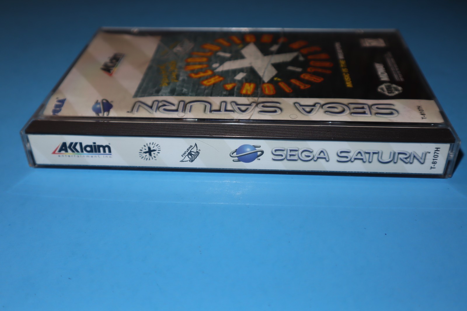 REVOLUTION X FOR SEGA SATURN COMPLETE & TESTED W/ REG. CARD!