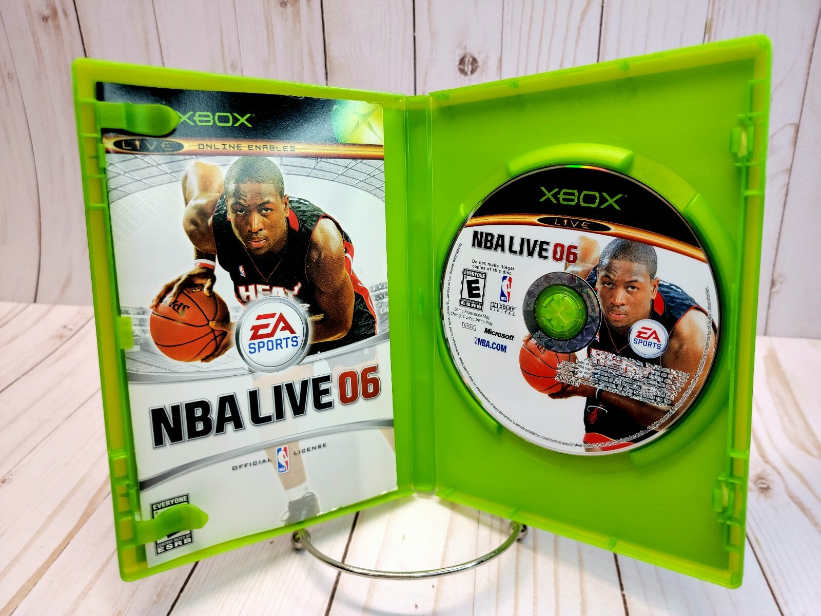 NBA Live 06 (Microsoft Xbox, 2005) EA Sports Basketball Complete Tested & Works