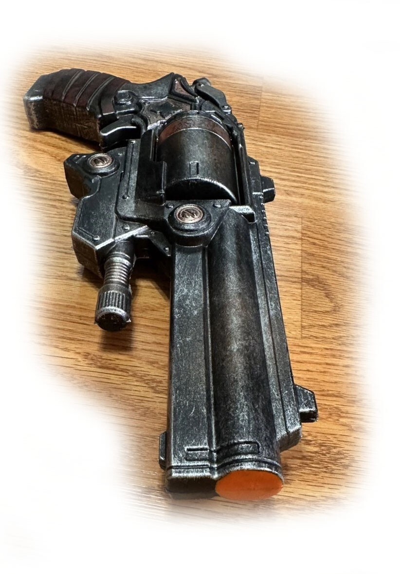 12.25″ Boltok Pistol Gears Of War Double-Action Revolver Foam Gun Toys Cosplay