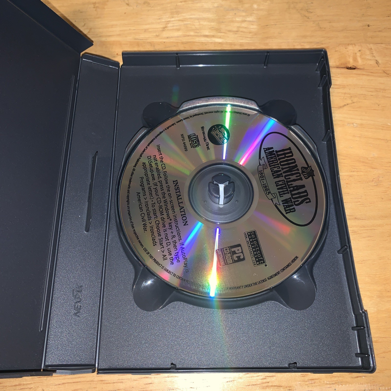 Ironclads American Civil War PC-CD-Rom Windows 7 Vista XP