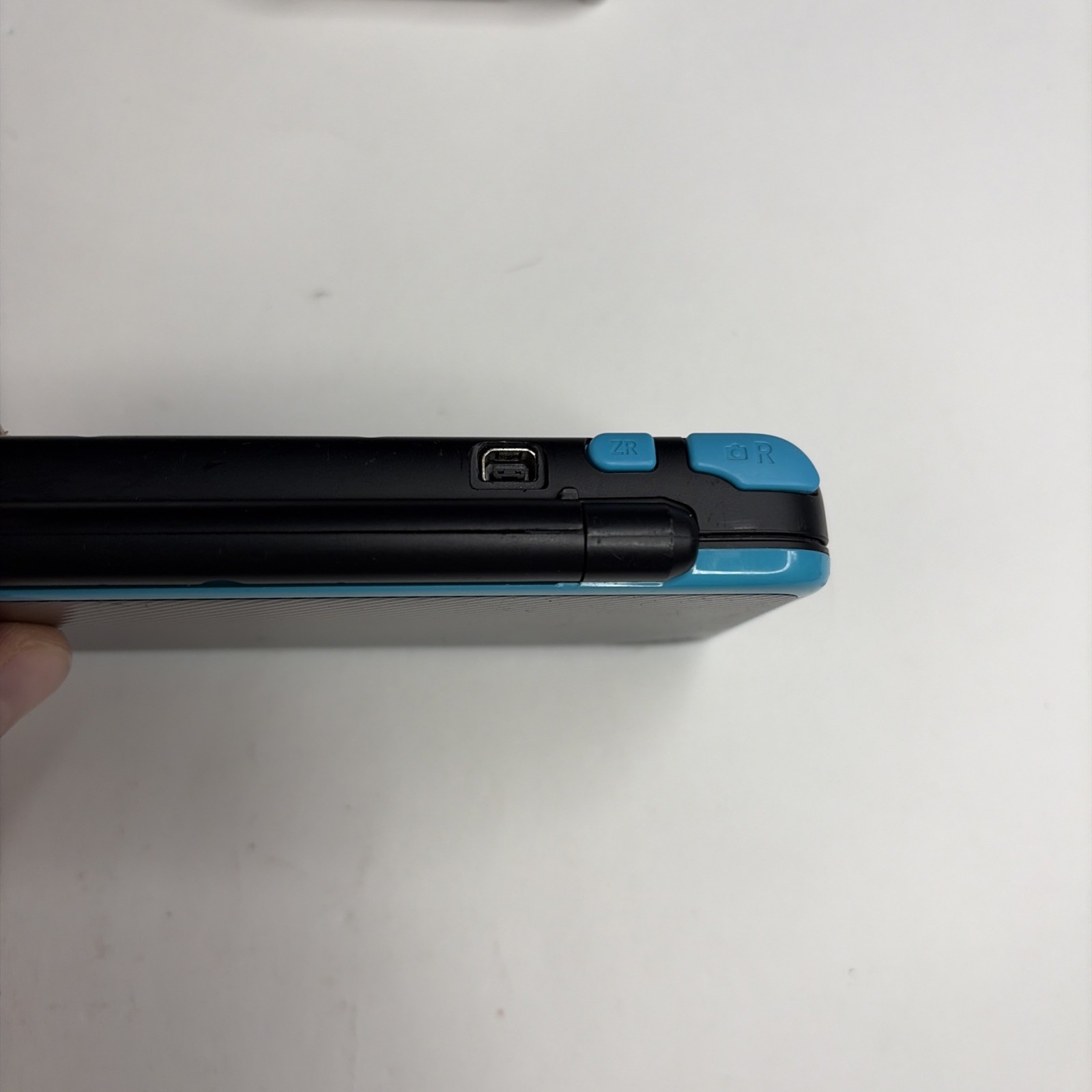 Nintendo 2DS XL Console – Black/Turquoise W Charger Stylus US Model Repair!