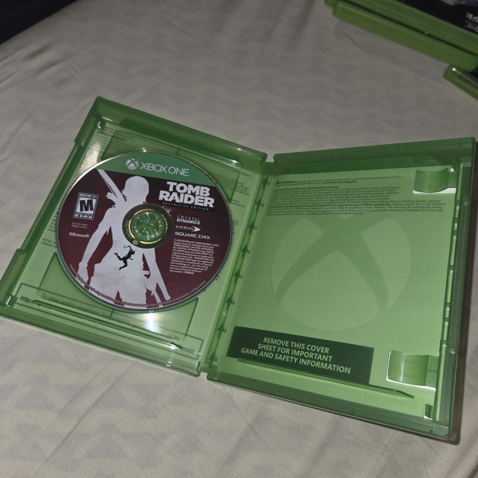 Tomb Raider: Definitive Edition – (Microsoft Xbox One, 2014) Tested Disc