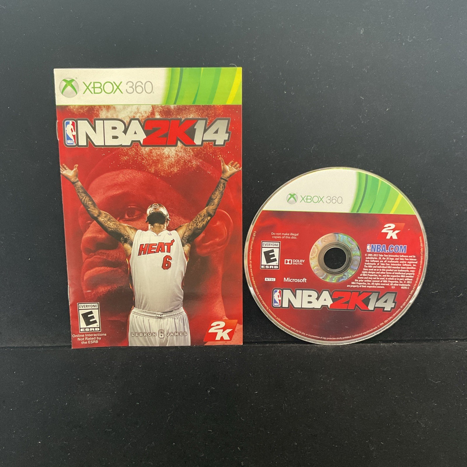 NBA 2K14 (Xbox 360) Tested & CIB Clean 1 YR Warranty Refurbished Mint Disc