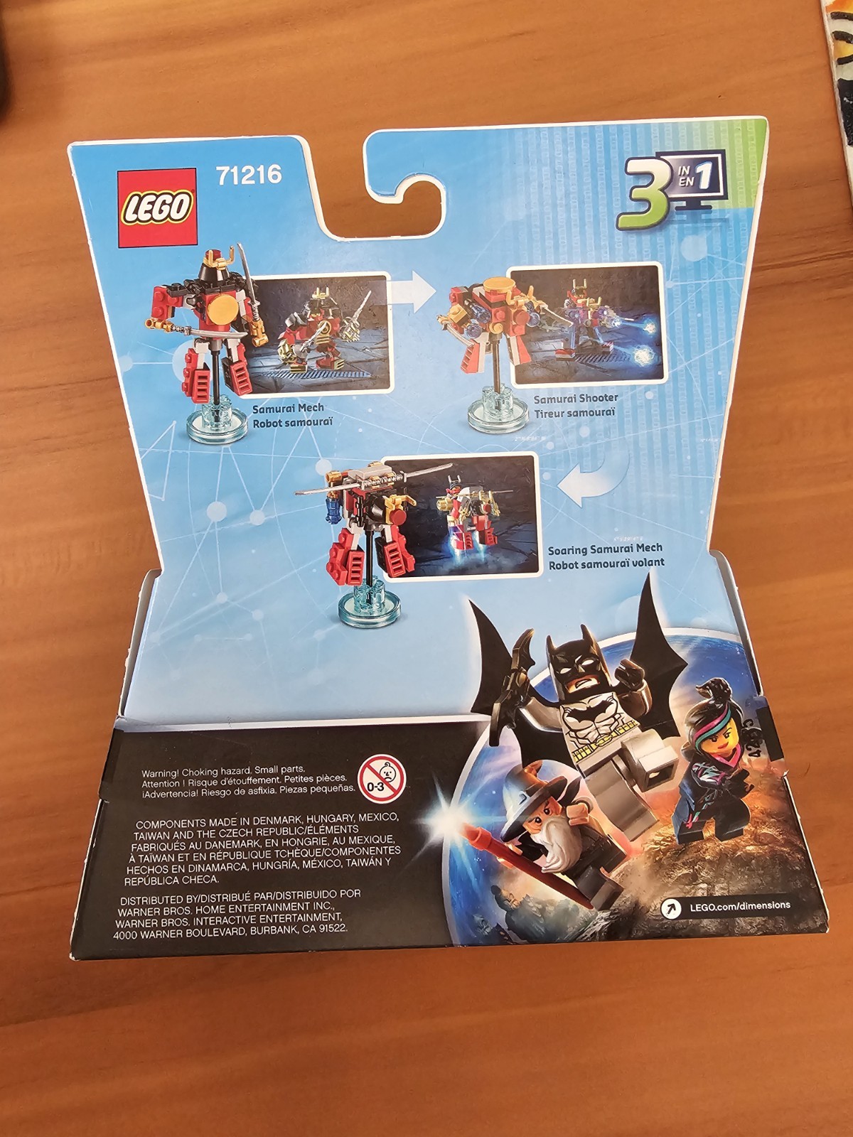 LEGO Dimensions Ninjago Nya & Samurai Mech 71216 Fun Pack 3-in-1 Build