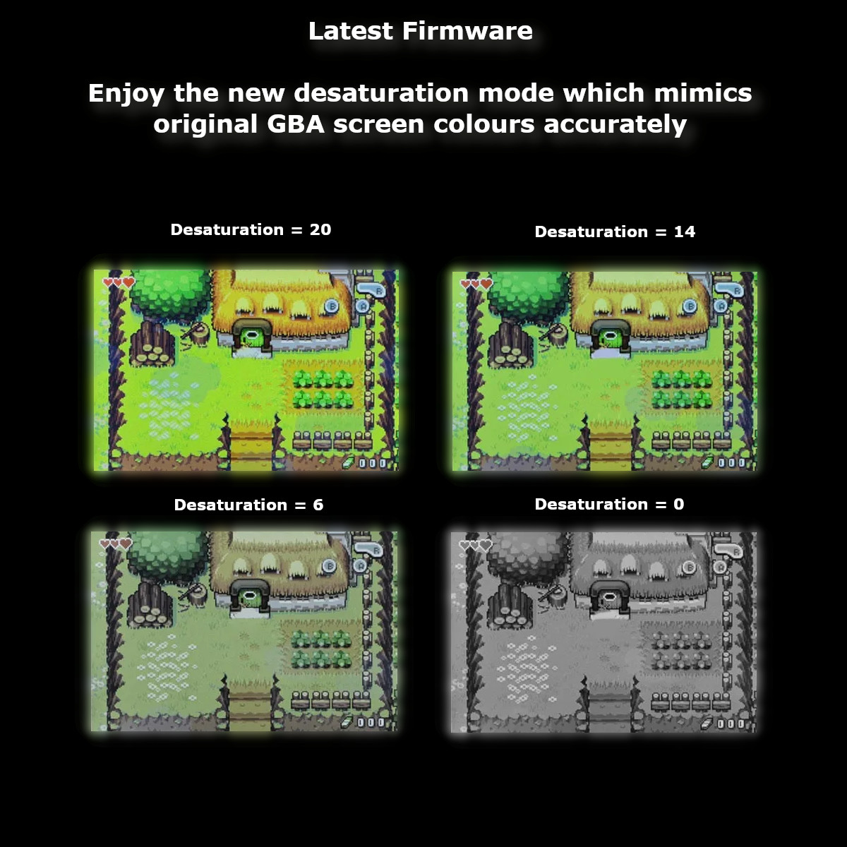 Gameboy Advance IPS Screen – Superior Button Inputs – Pure Audio -Ultimate Build