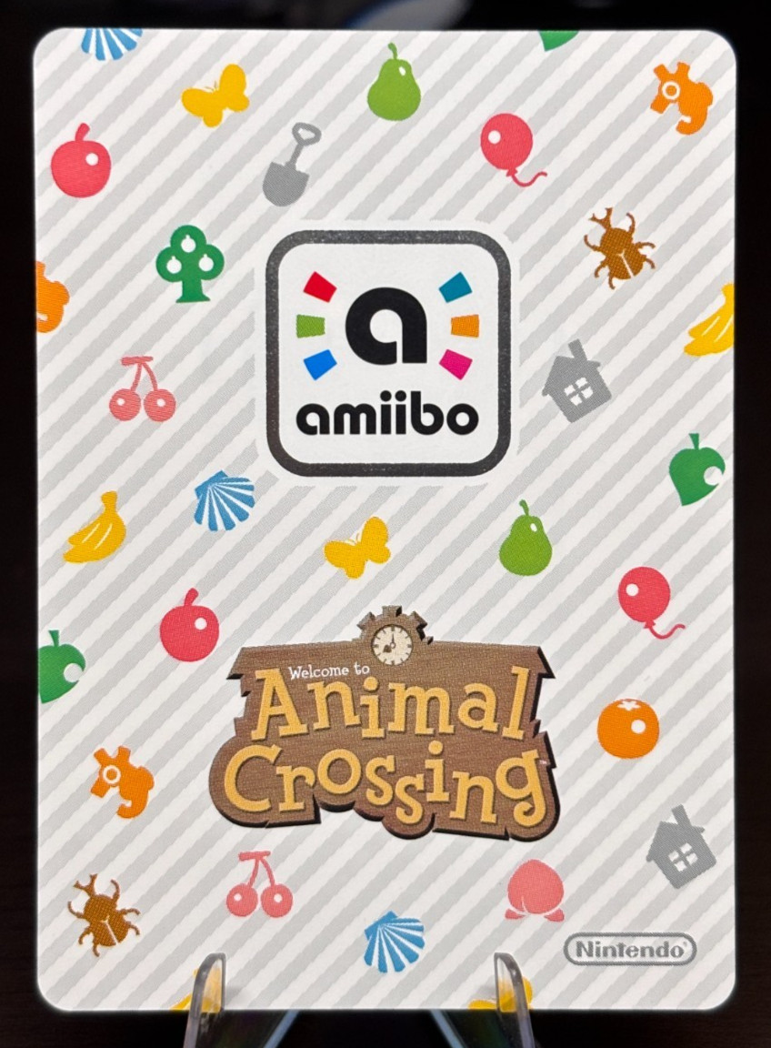 Marlo Amiibo Card 437 Animal Crossing Series 5 Nintendo Switch Authentic