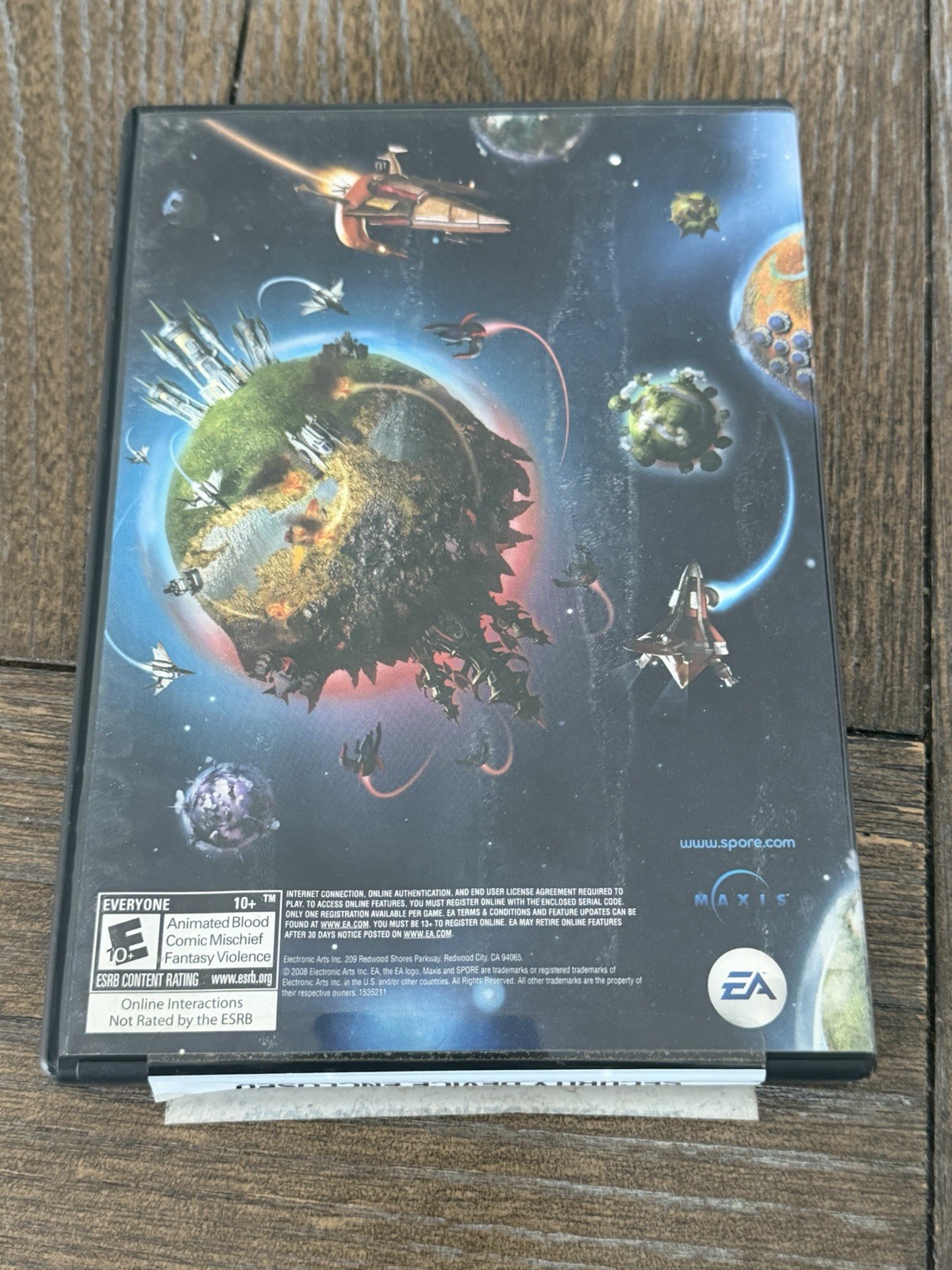 Spore (Windows/Mac, 2008) DVD-ROM Computer Game CIB Complete