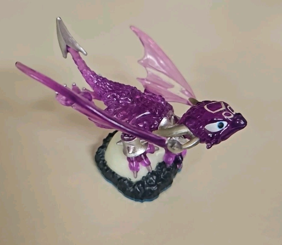 Skylanders Swap Force Phantom Cynder Purple Dragon Figure