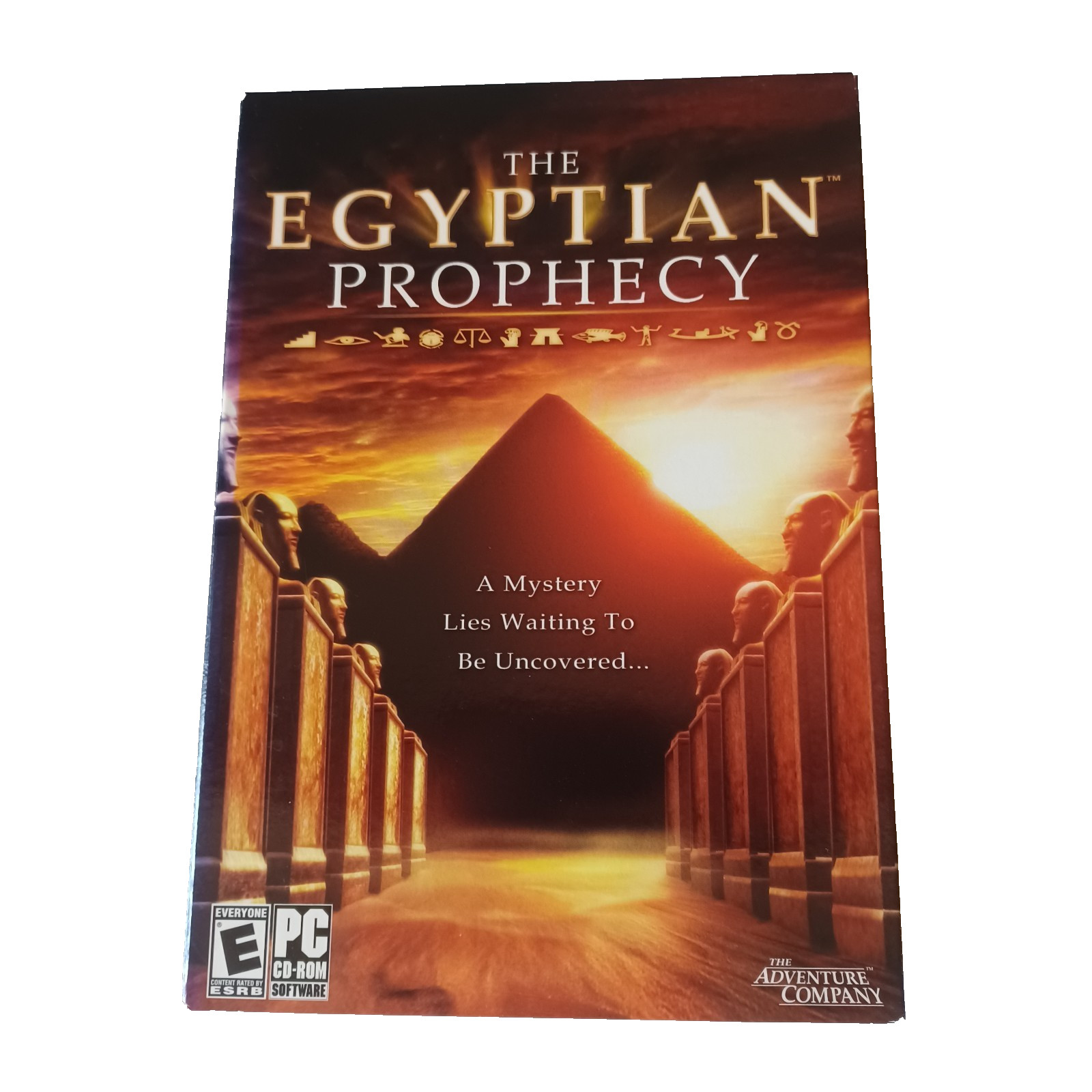 The Egyptian Prophecy PC CD-ROM Game Complete Adventure Company 2004 RPG