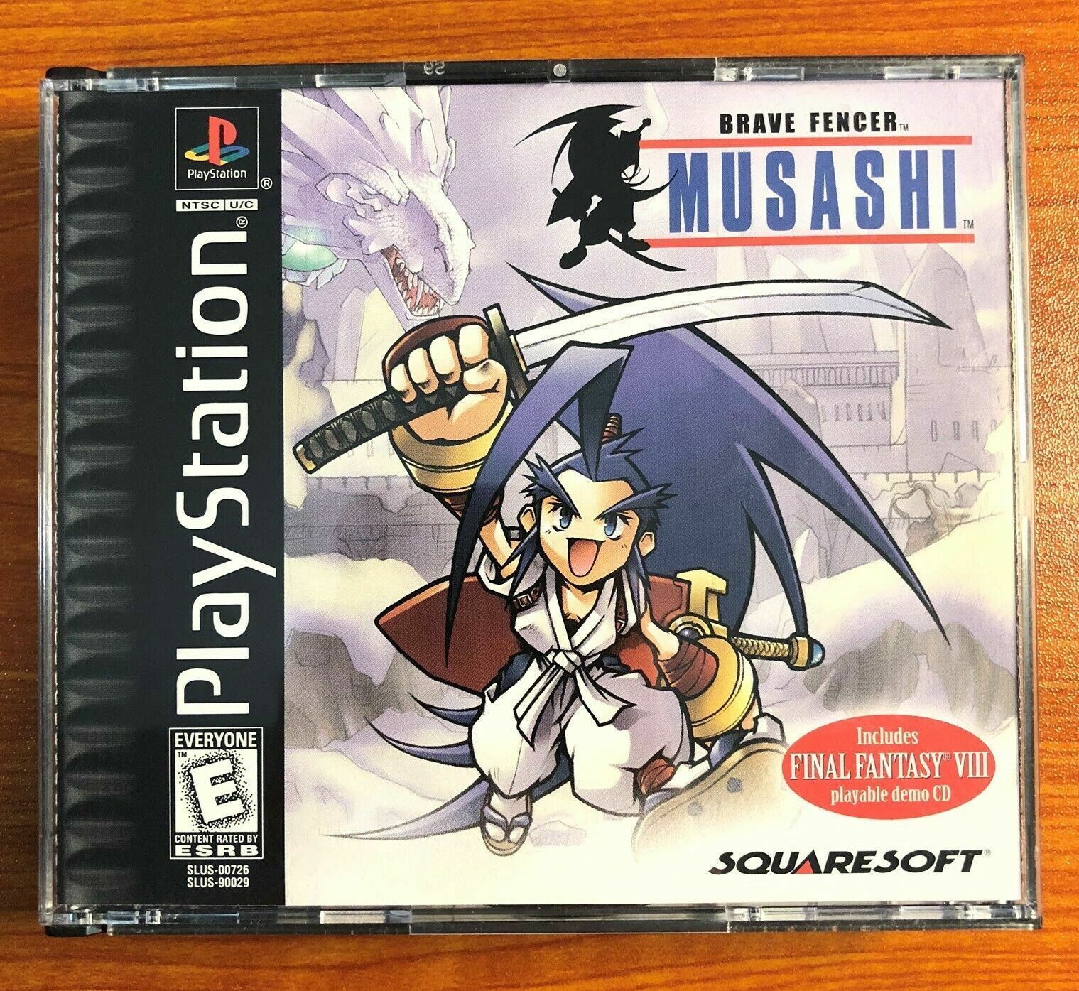 Brave Fencer Musashi (SONY PlayStation 1, 1998) PS1 COMPLETE NEW PRISTINE MINT